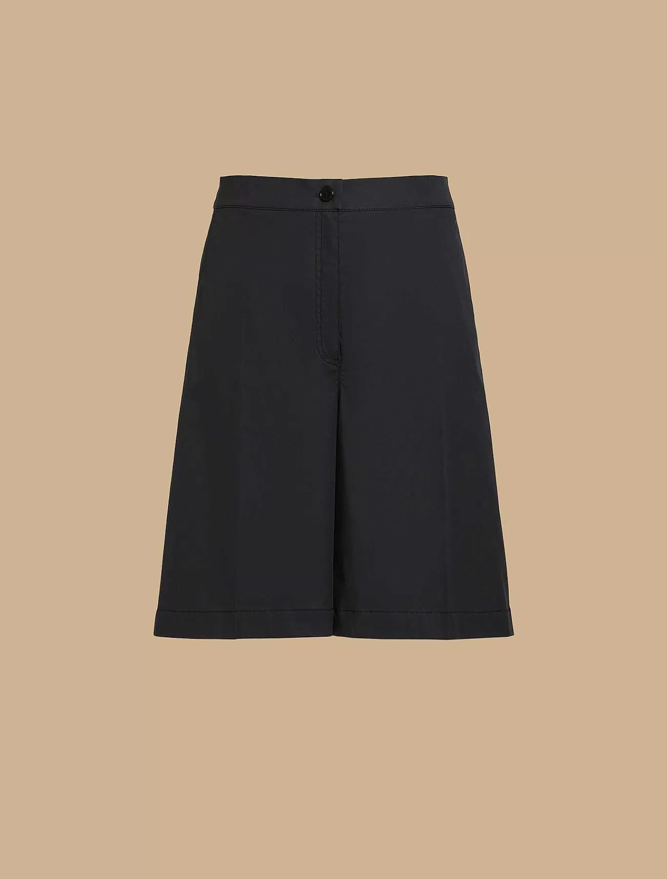 Best Bermuda En Coton Extensible Femmes Pantalon
