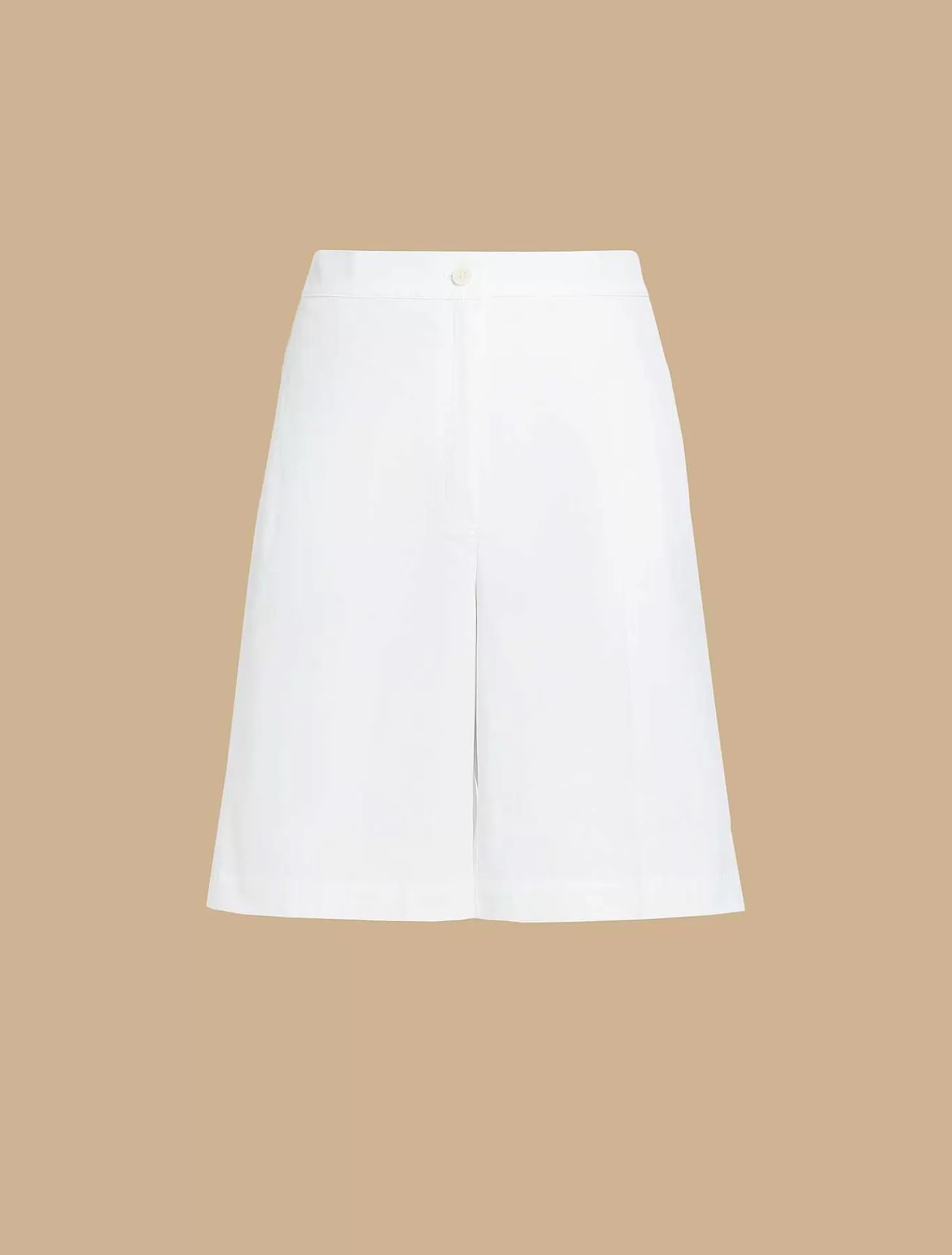 Shop Bermuda En Coton Extensible Femmes Pantalon