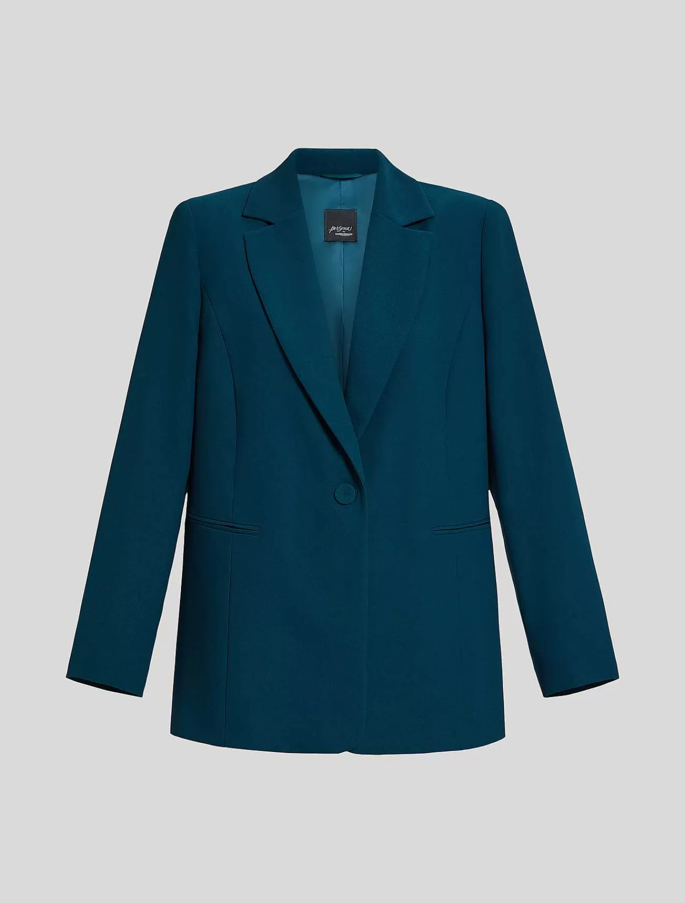 Best Sale Blazer Crepe Envers Satin Femmes Veste Et Blazers