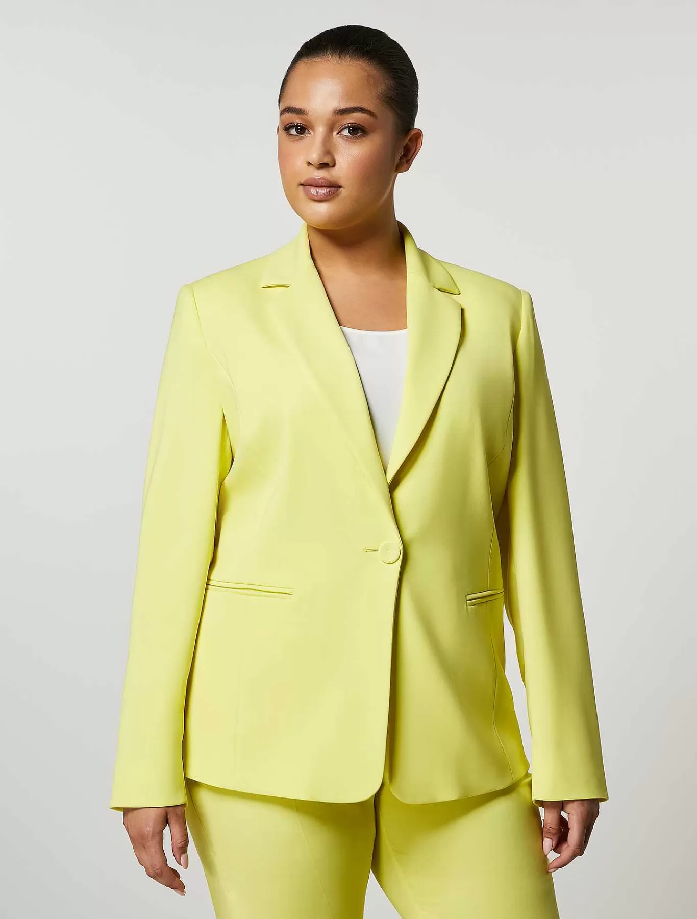 Cheap Blazer En Cady Fluide Femmes Veste Et Blazers