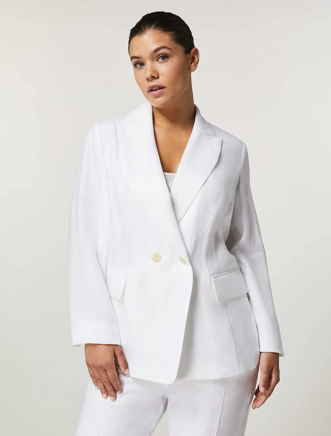 Cheap Blazer En Lin Femmes Veste Et Blazers