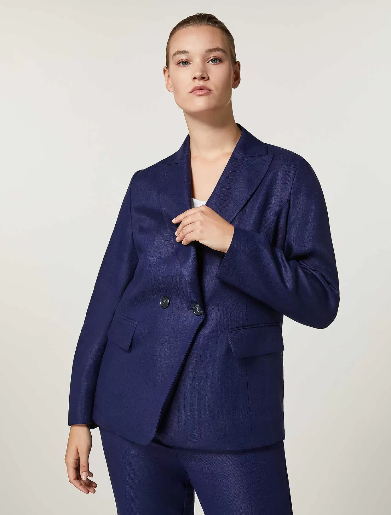 Online Blazer En Lin Femmes Veste Et Blazers