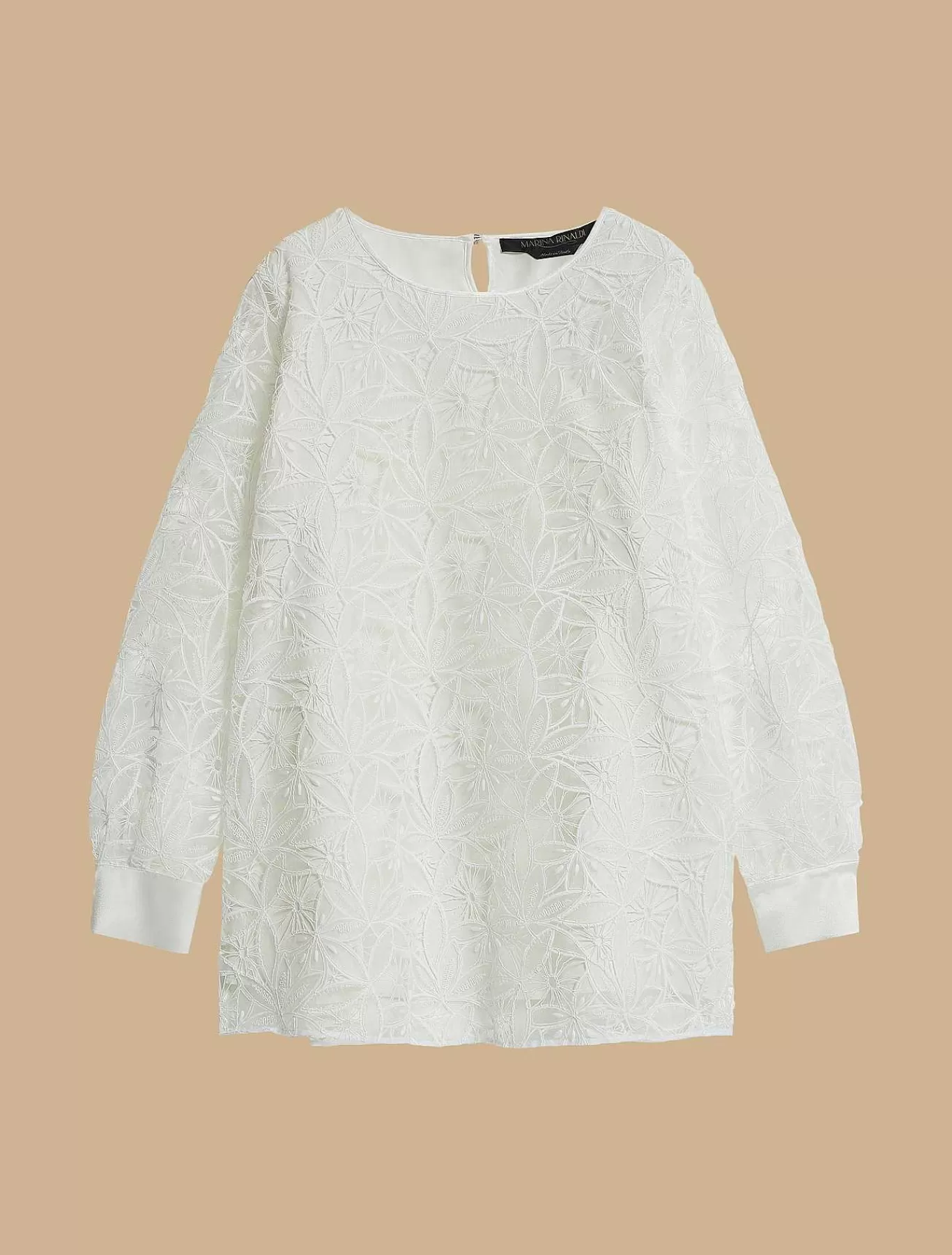 Outlet Blouse En Organza Brodee Femmes Blouses Et Chemises