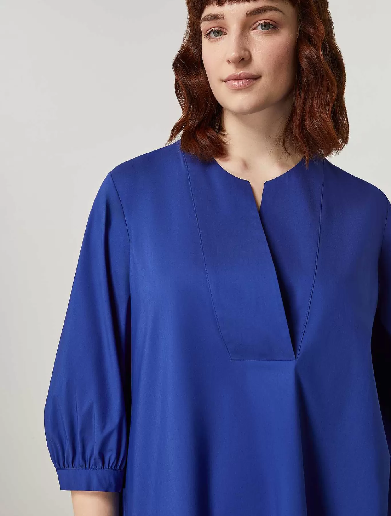 Sale Blouse En Popeline De Coton Femmes Blouses Et Chemises