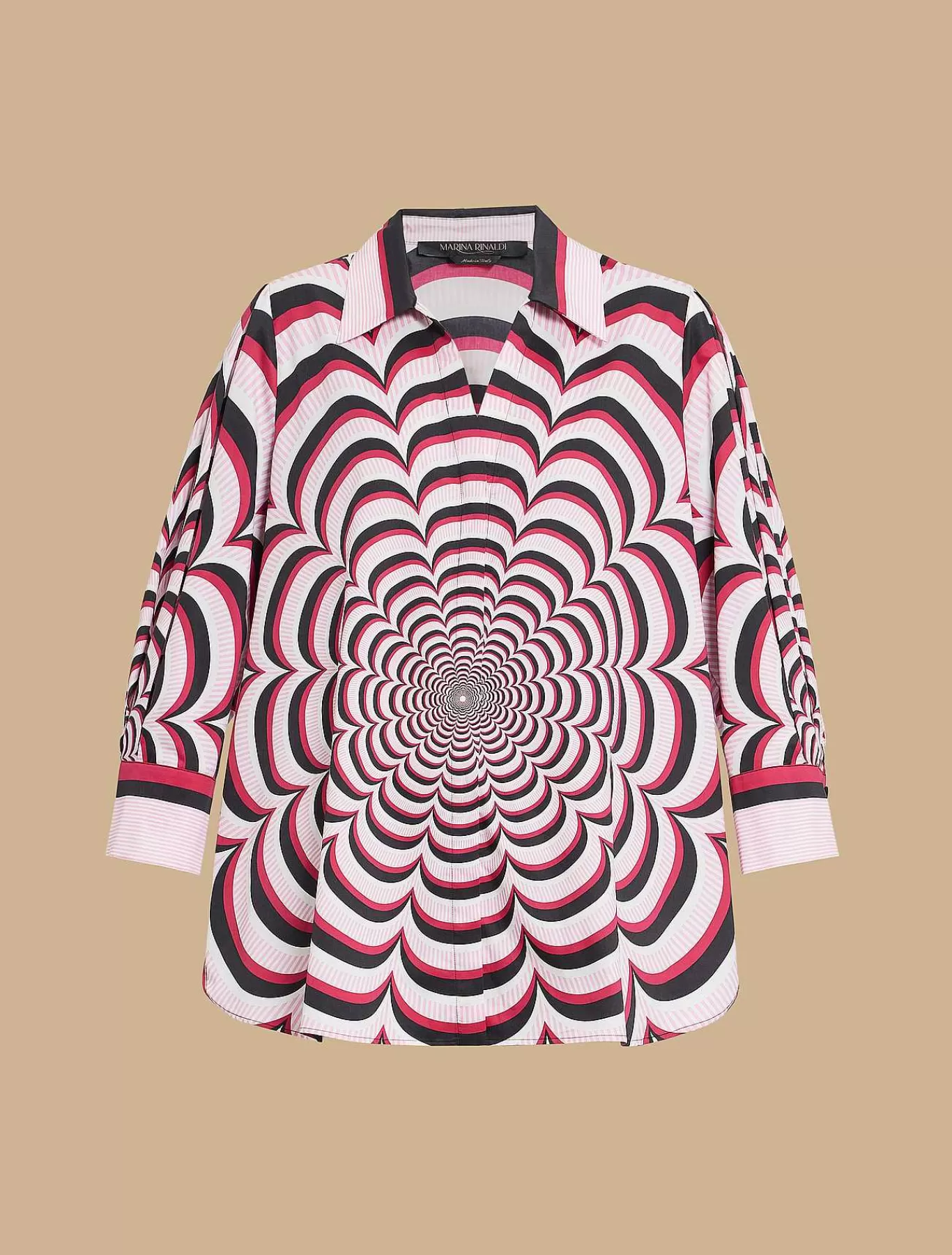 New Blouse En Popeline Imprimee Femmes Blouses Et Chemises