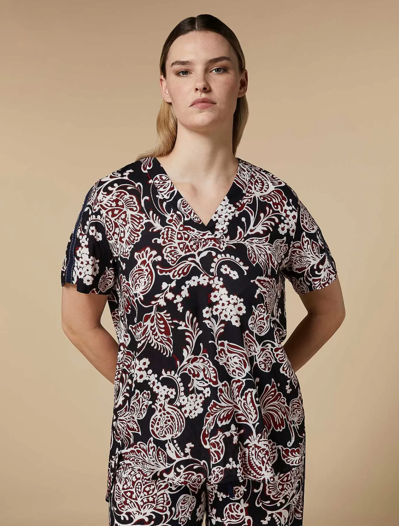 Best Blouse Fluide Imprimee En Viscose Femmes Blouses Et Chemises