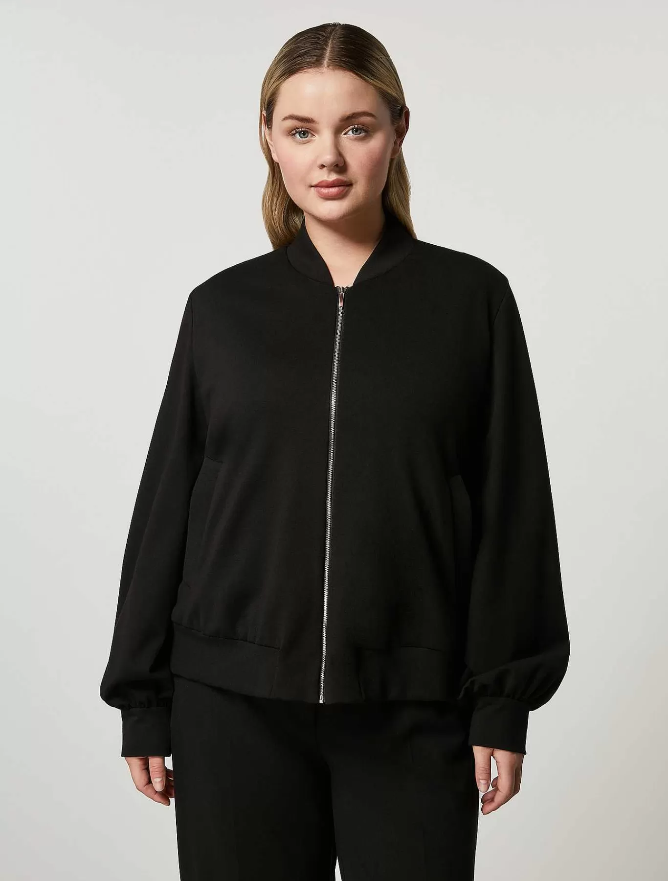 Store Blouson Aviateur En Jersey Femmes Veste Et Blazers