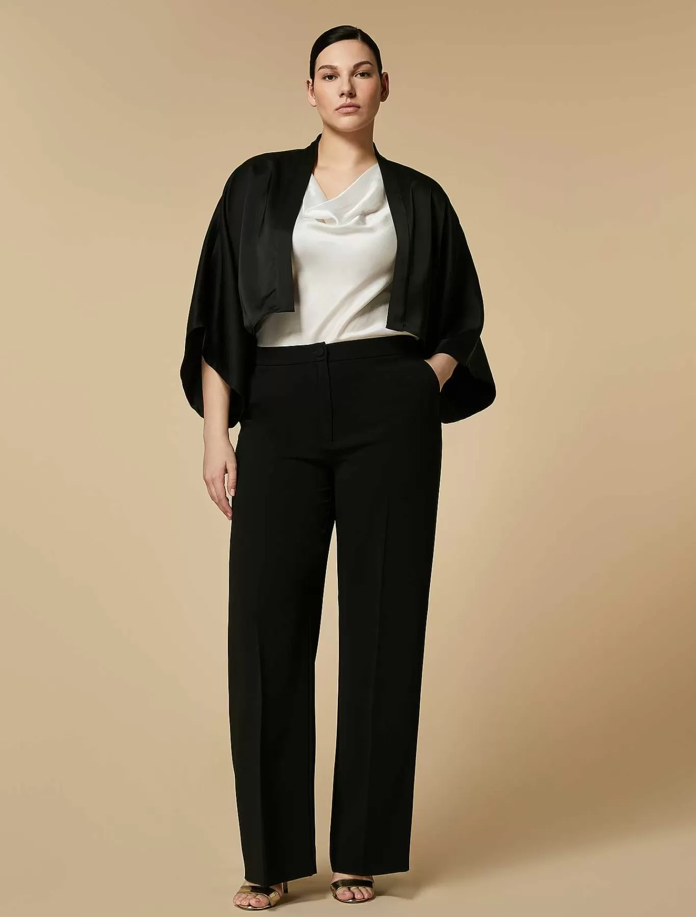 Clearance Bolero En Satin Femmes Autres Accessoires