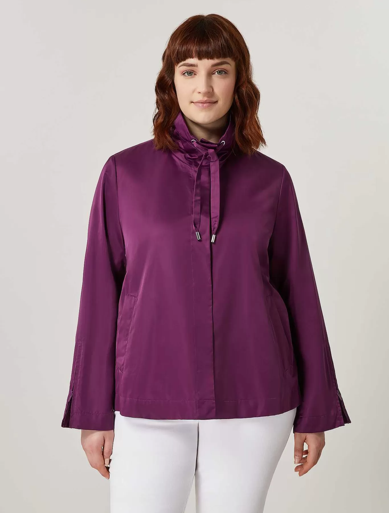 Shop Caban En Satin Deperlant Femmes Manteaux Et Trenchs