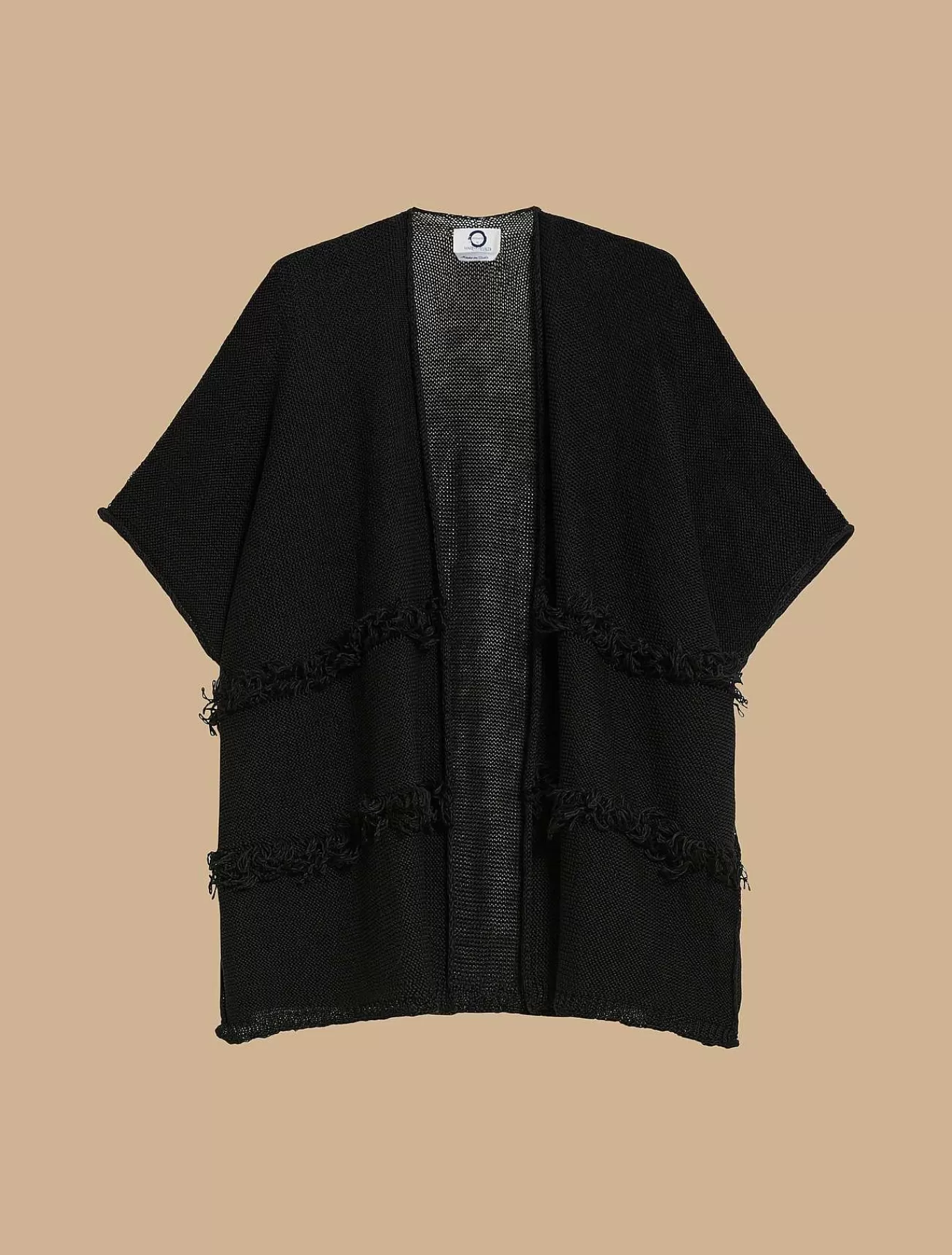Cheap Cardigan En Lin Avec Cordon Femmes Autres Accessoires