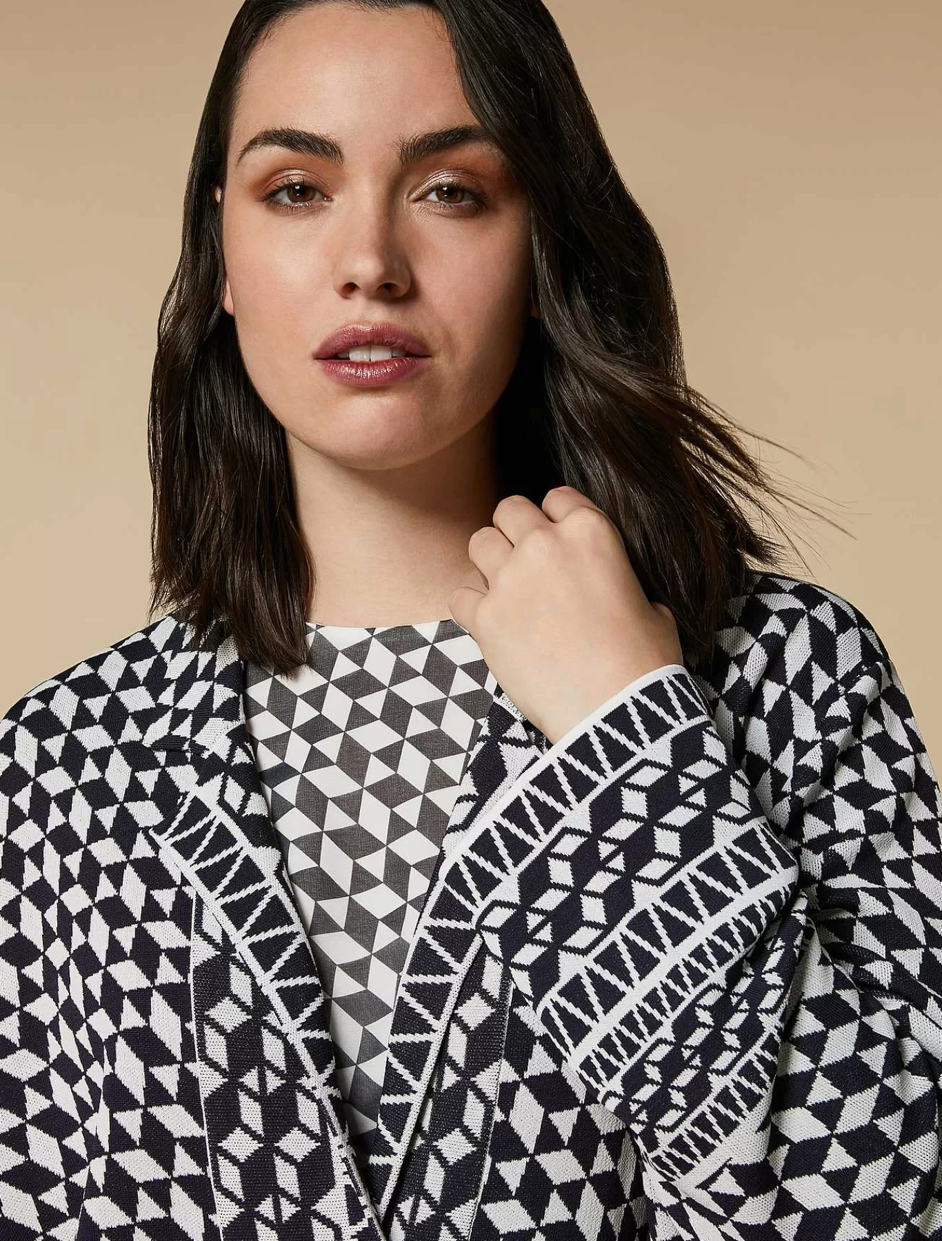Cheap Cardigan En Maille Jacquard Femmes Tricots