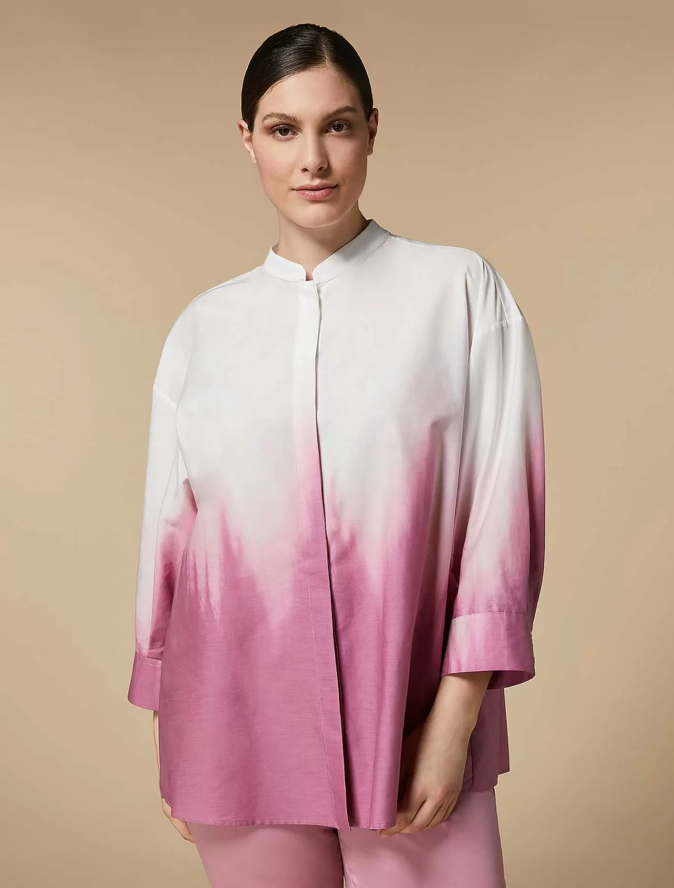 Hot Chemise A Imprime Nuance Femmes Blouses Et Chemises