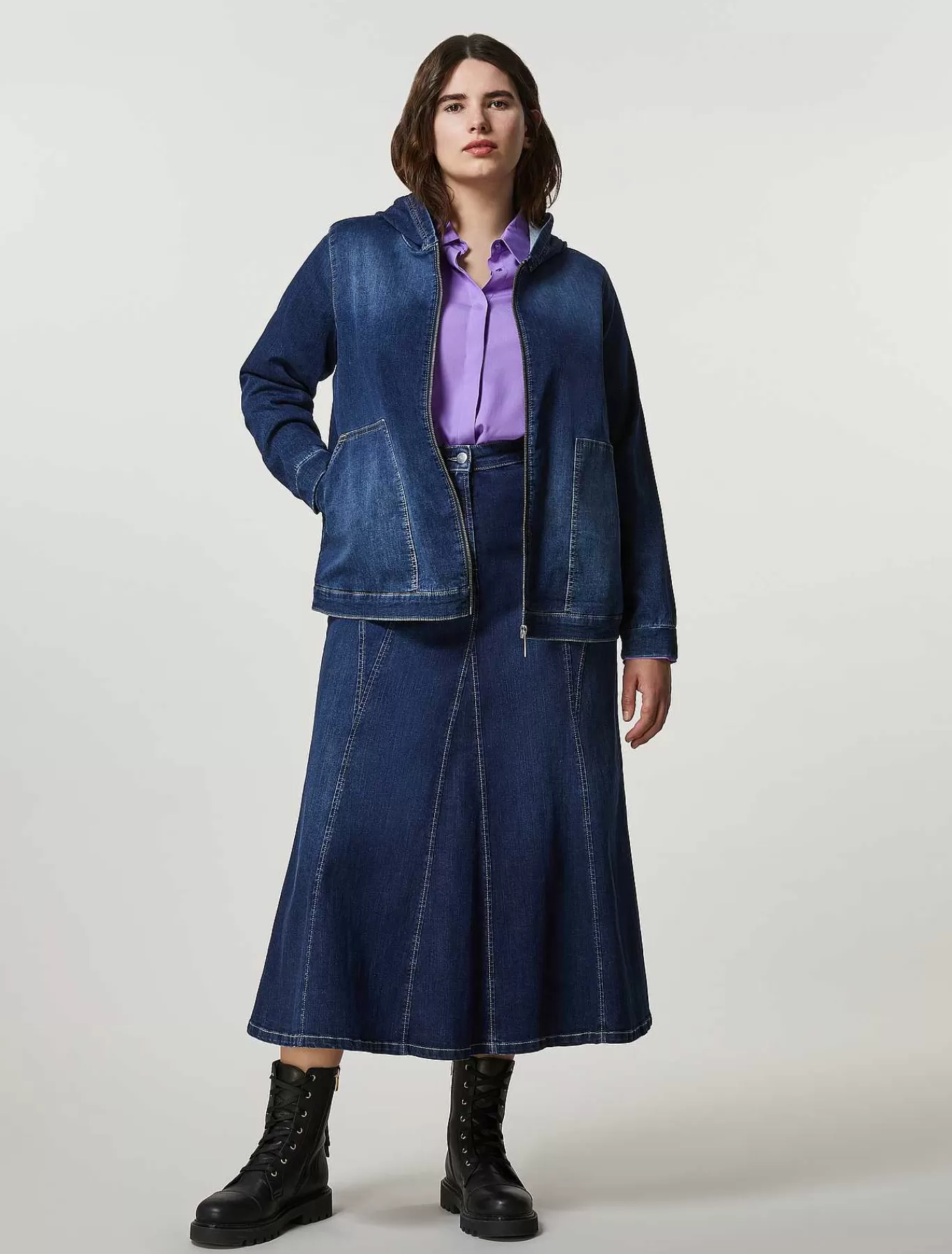 Shop Chemise En Acetate Et Soie Femmes Blouses Et Chemises