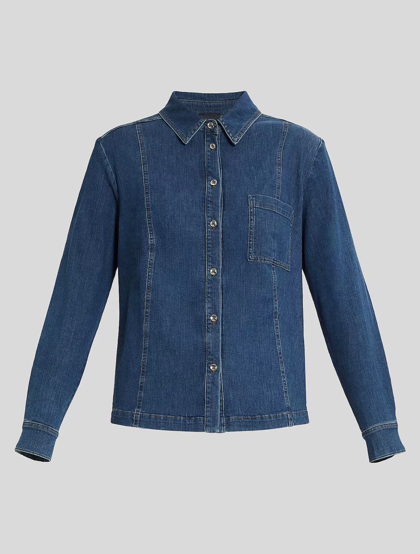 Sale Chemise En Gabardine De Coton Femmes Blouses Et Chemises