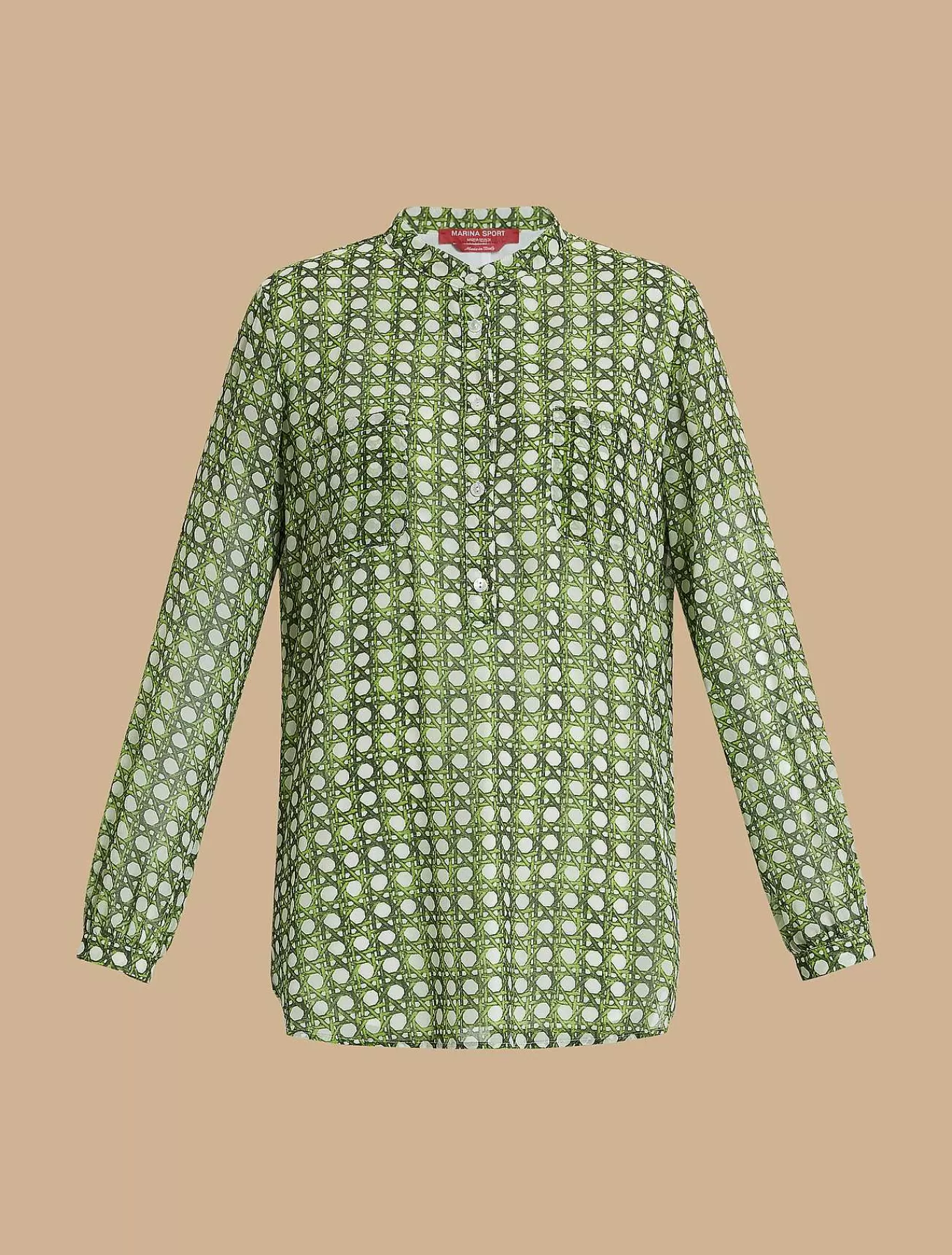 Best Sale Chemise En Georgette Imprimee Femmes Blouses Et Chemises