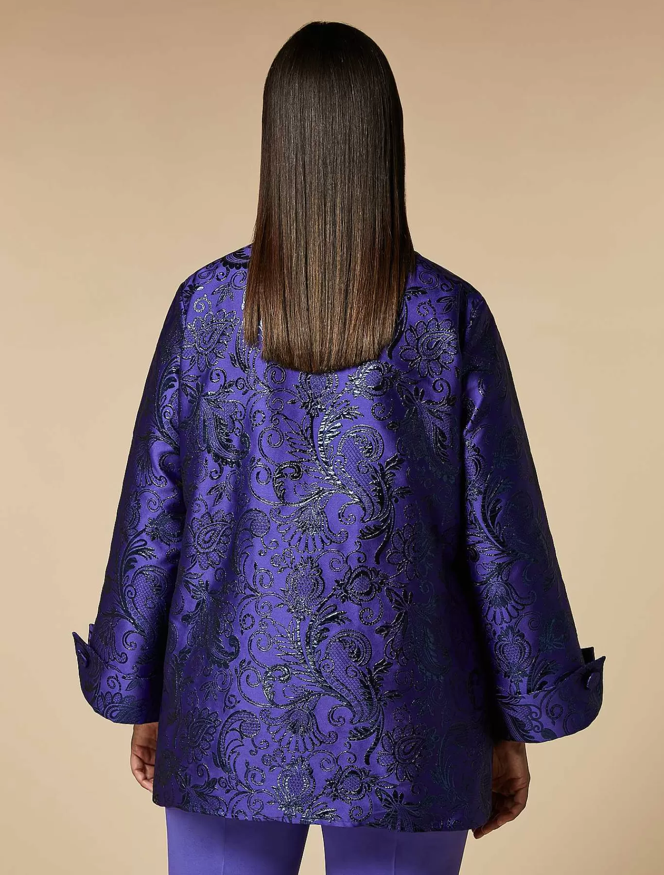 Fashion Chemise En Jacquard Lame Femmes Blouses Et Chemises