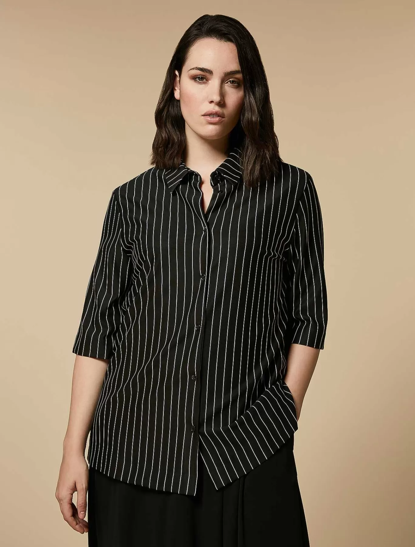 New Chemise En Jersey Raye Femmes Hauts Et T-Shirts