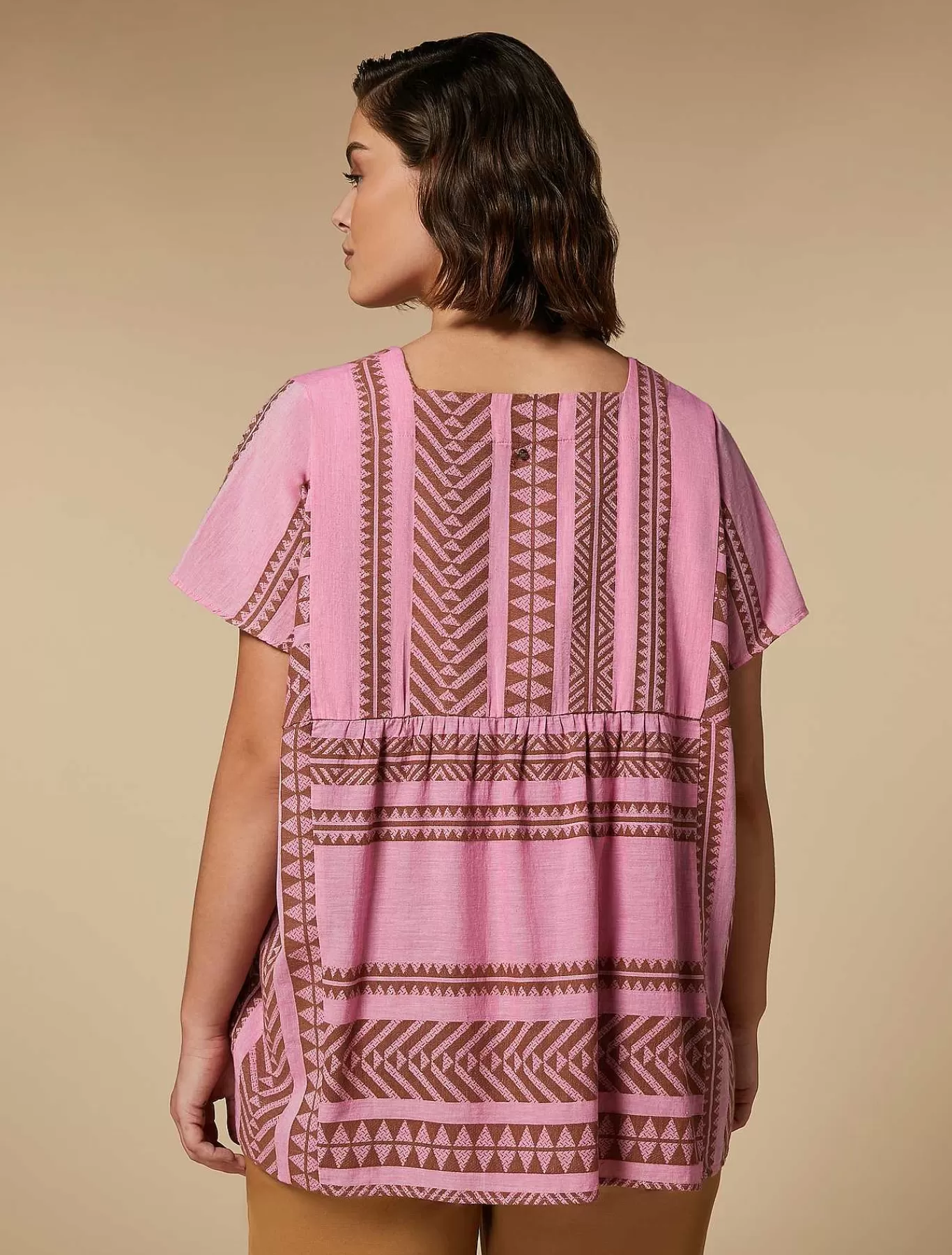 Clearance Chemise En Mousseline Jacquard Femmes Blouses Et Chemises