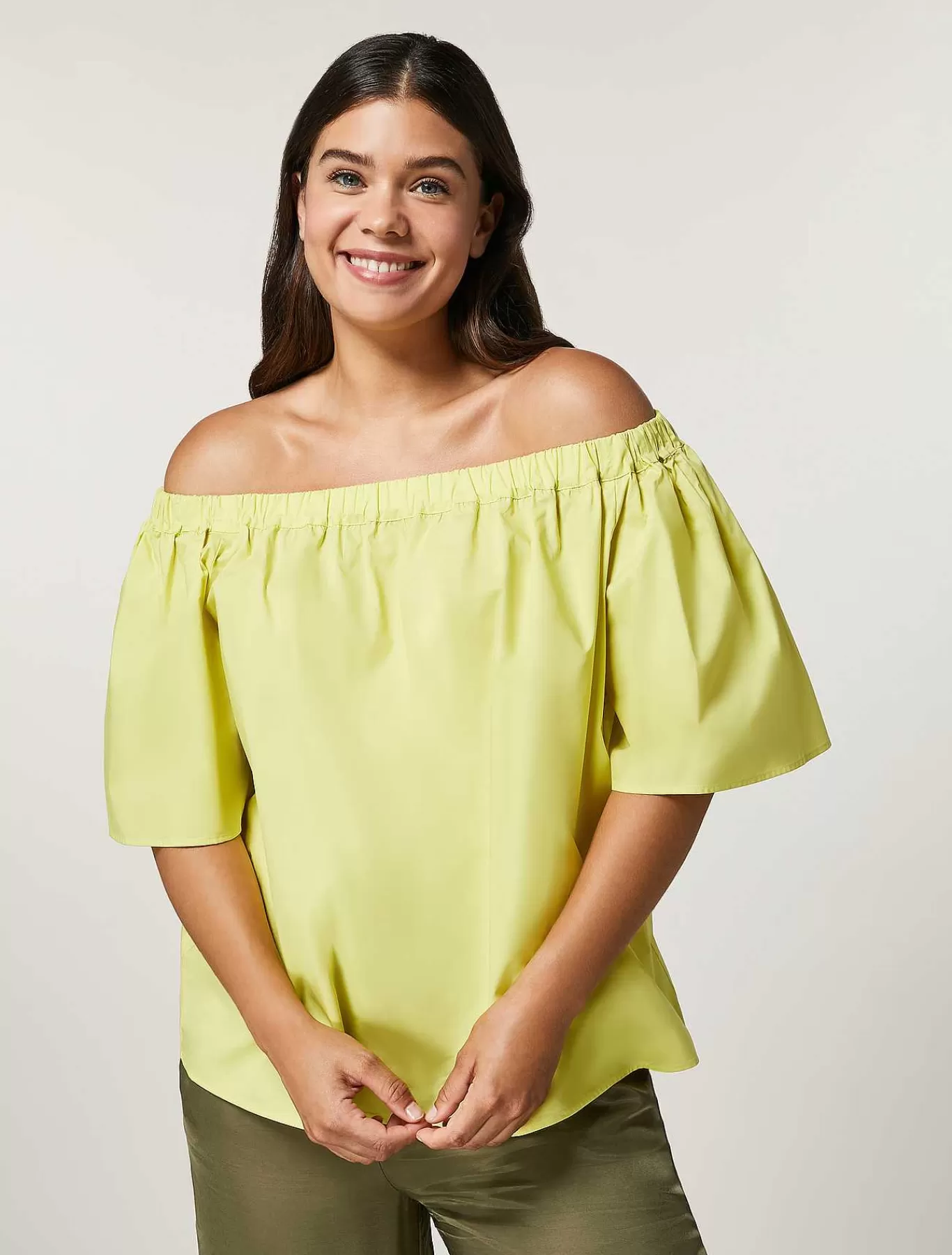 Hot Chemise En Popeline De Coton Femmes Blouses Et Chemises