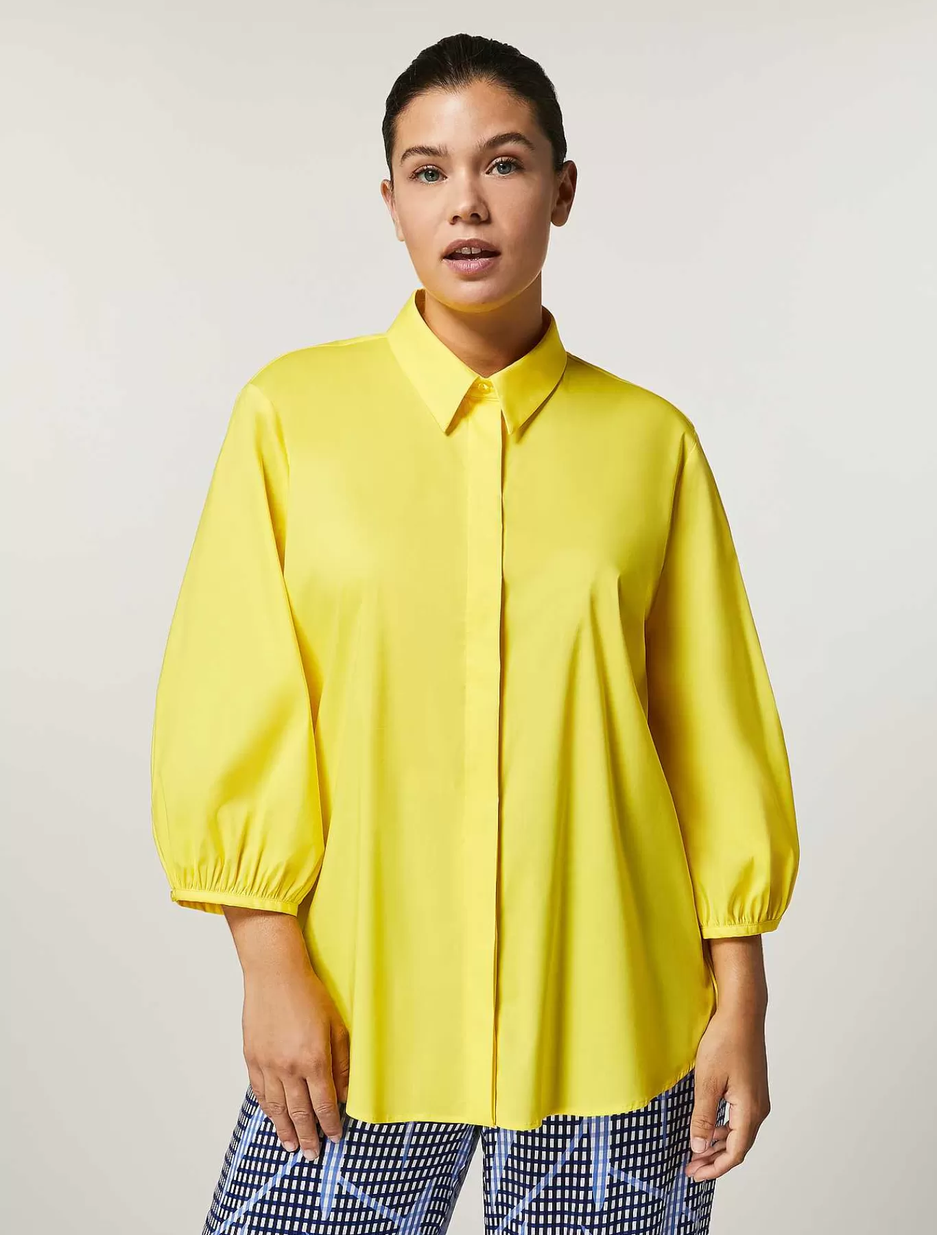 Best Sale Chemise En Popeline De Coton Femmes Blouses Et Chemises