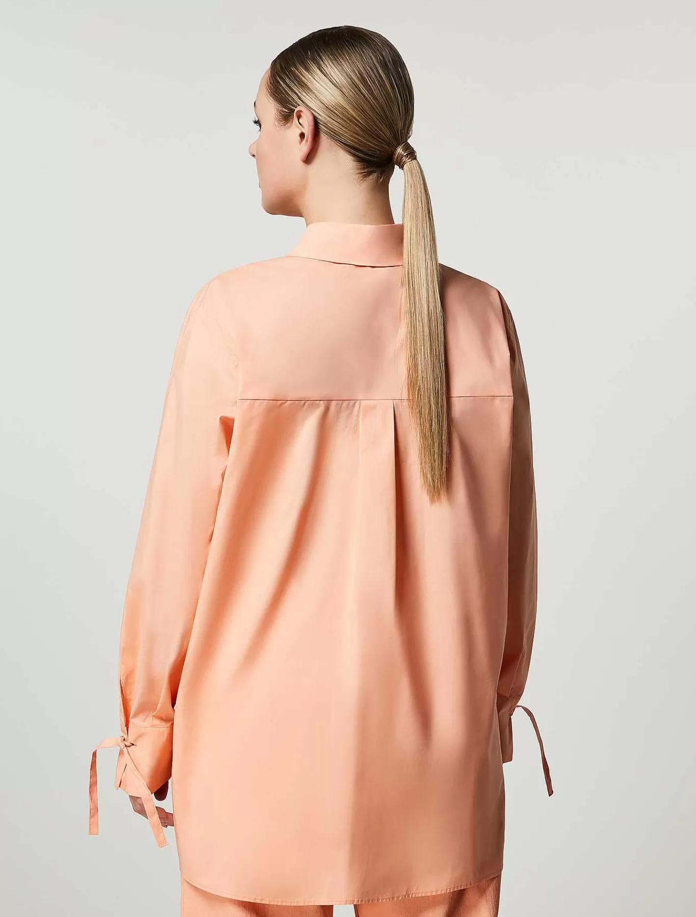Fashion Chemise En Popeline De Coton Femmes Blouses Et Chemises