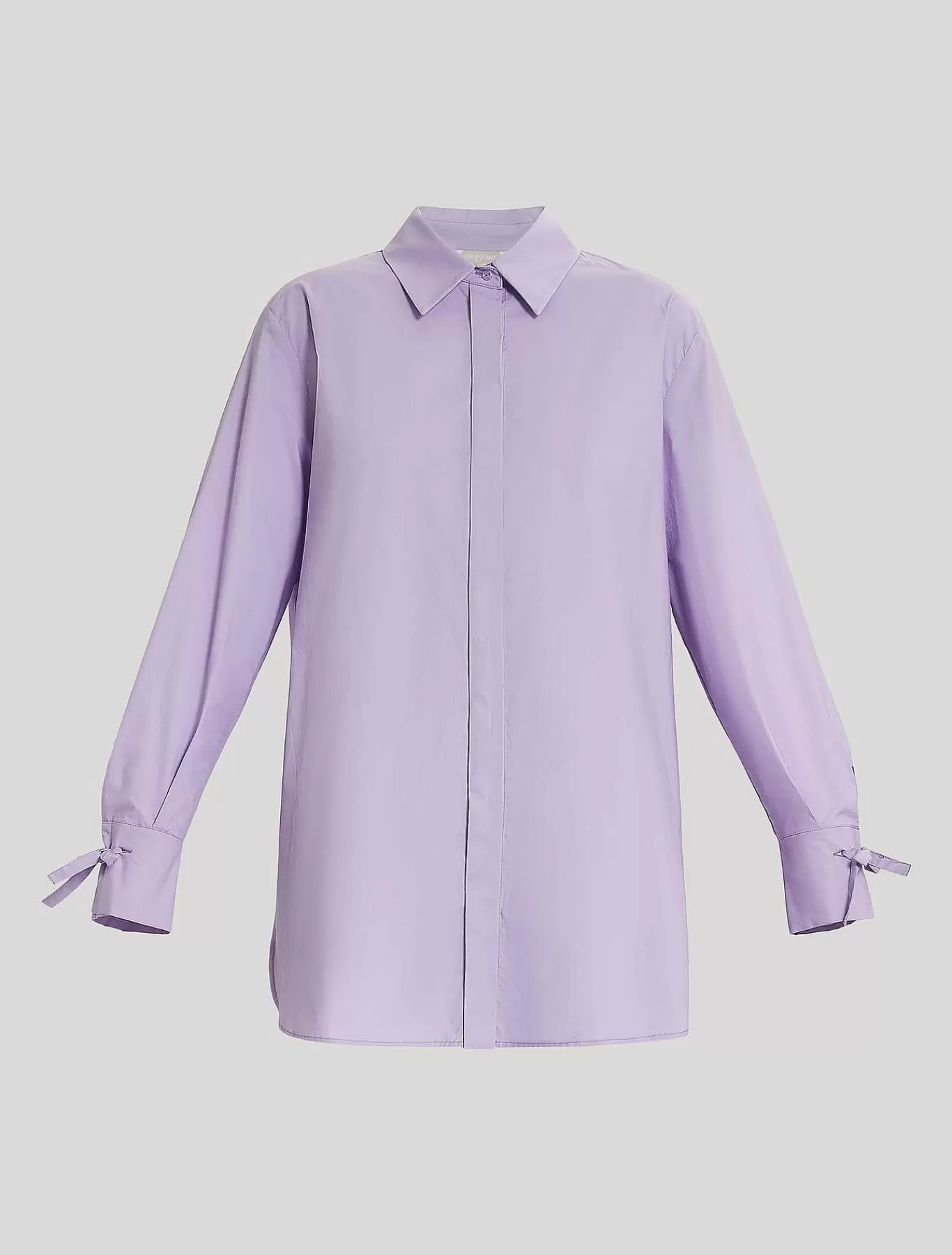 Online Chemise En Popeline De Coton Femmes Blouses Et Chemises