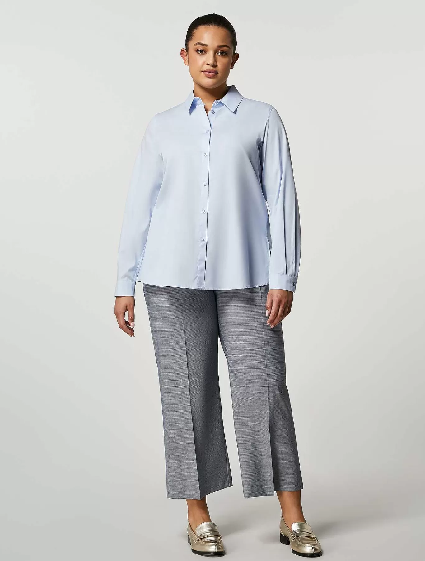 Best Chemise En Popeline De Coton Femmes Blouses Et Chemises
