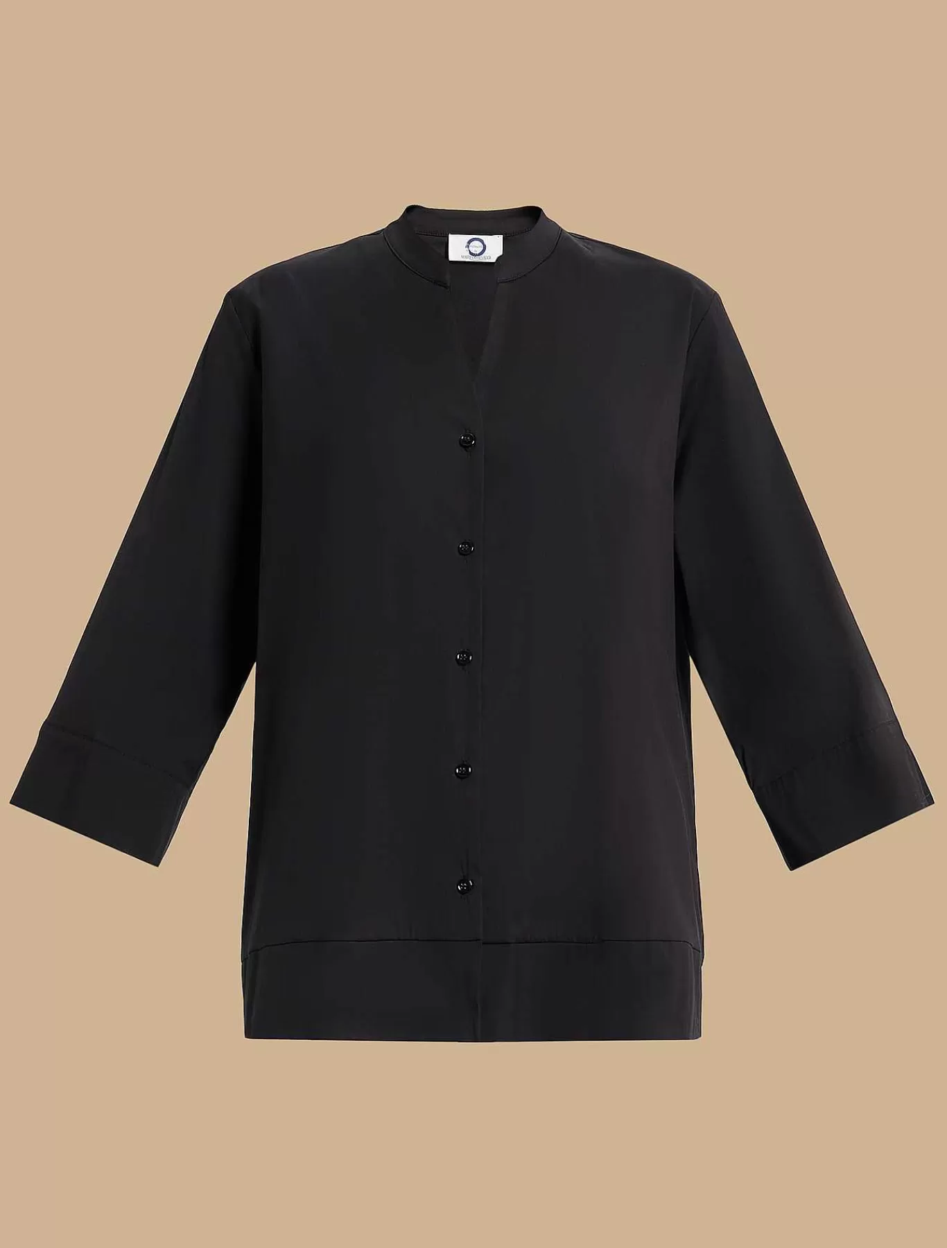 Fashion Chemise En Popeline De Coton Melange Femmes Blouses Et Chemises