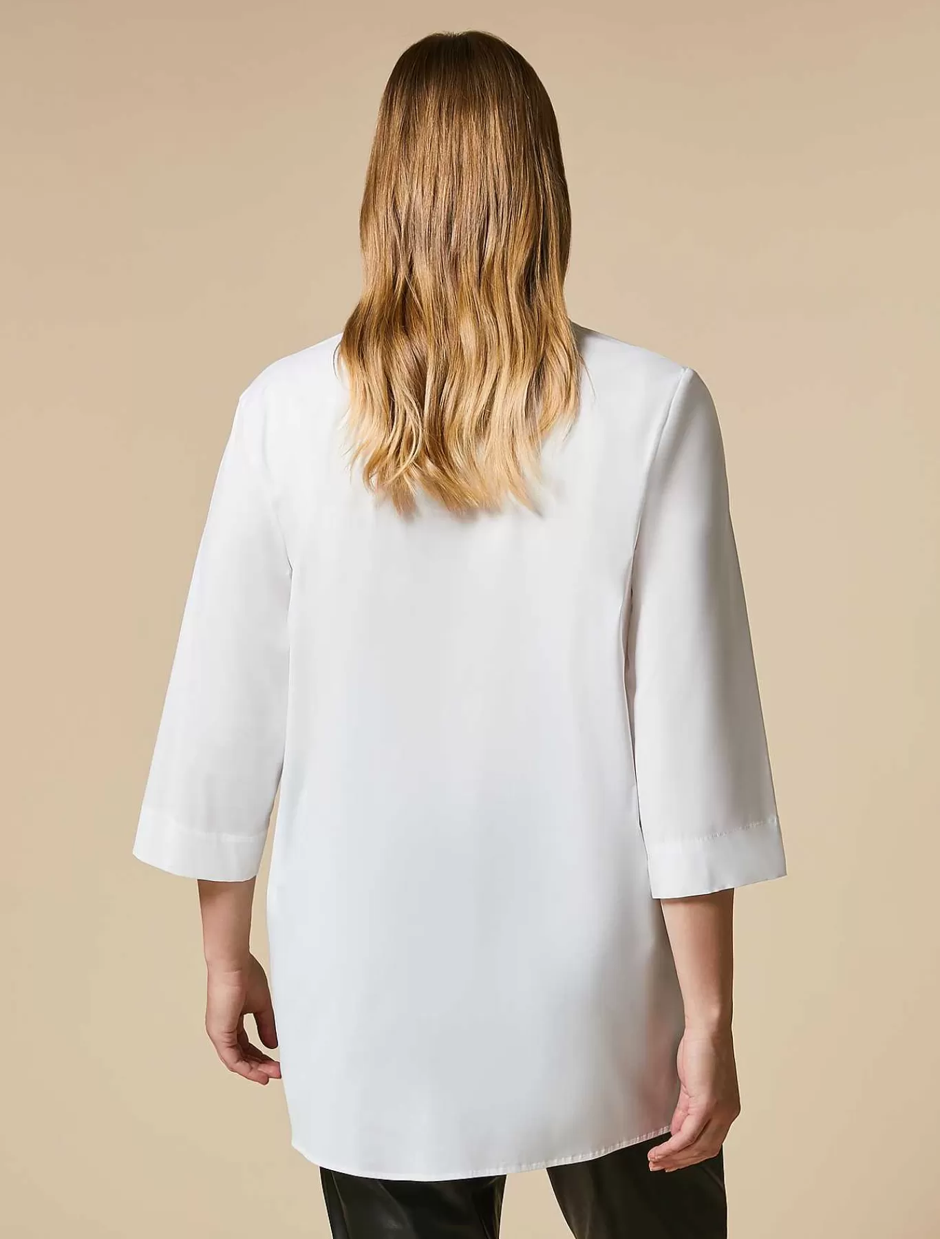 Clearance Chemise En Popeline Extensible Femmes Blouses Et Chemises