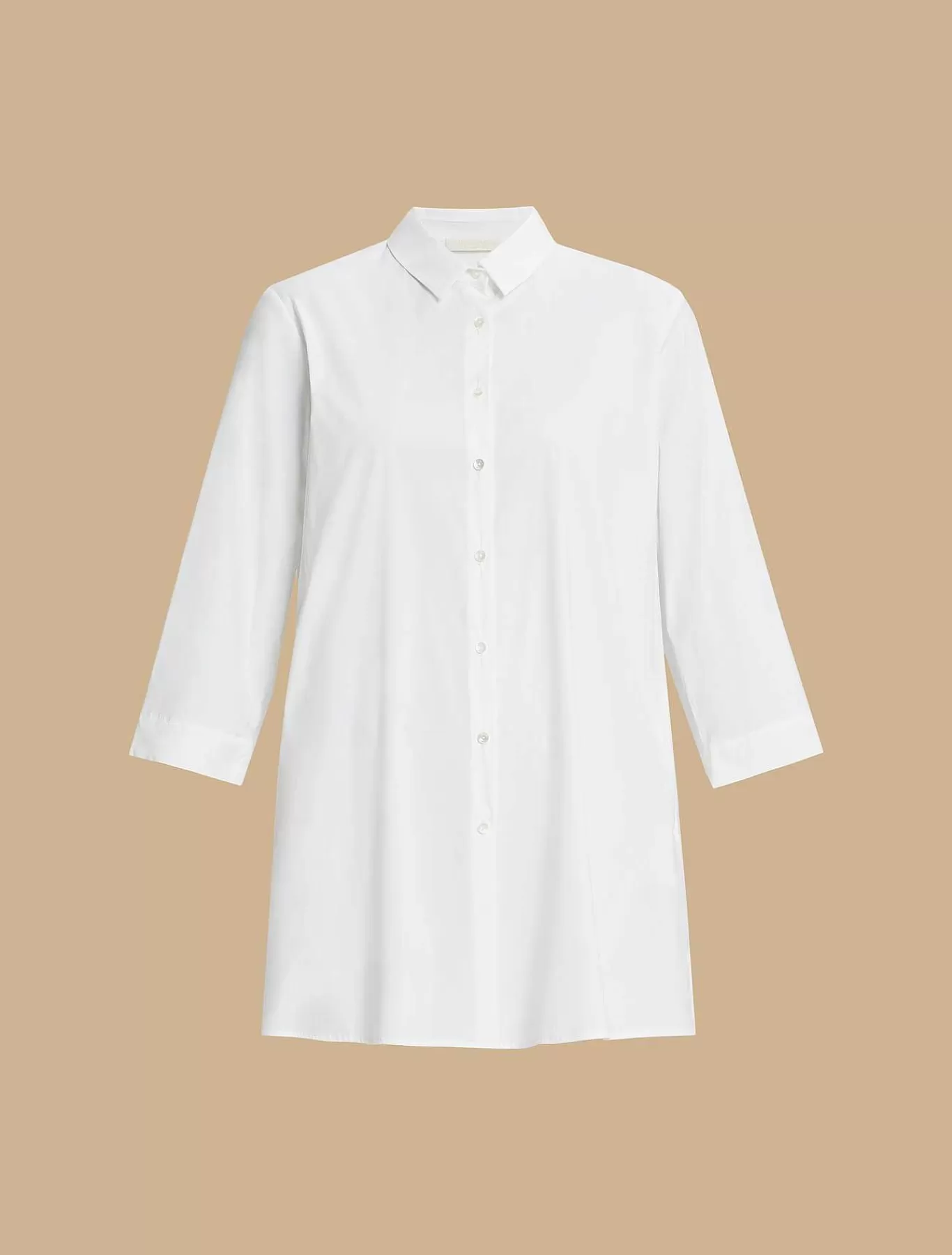 Clearance Chemise En Popeline Extensible Femmes Blouses Et Chemises