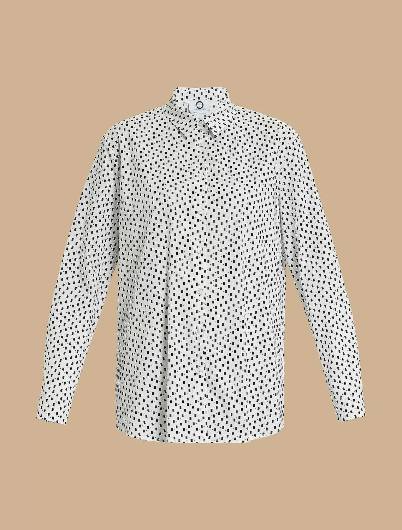 Shop Chemise En Popeline Imprimee Femmes Blouses Et Chemises