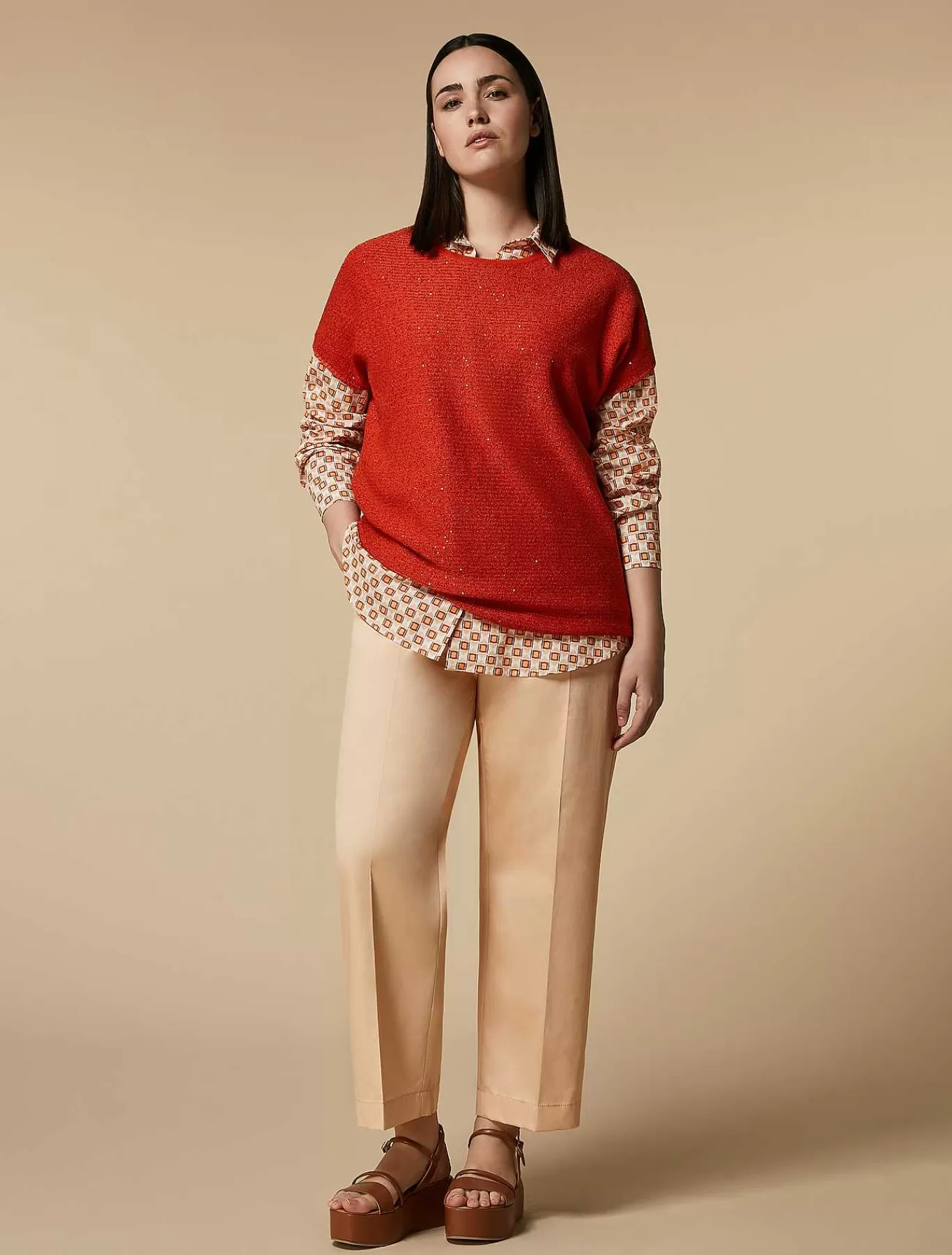 New Chemise En Popeline Imprimee Femmes Blouses Et Chemises