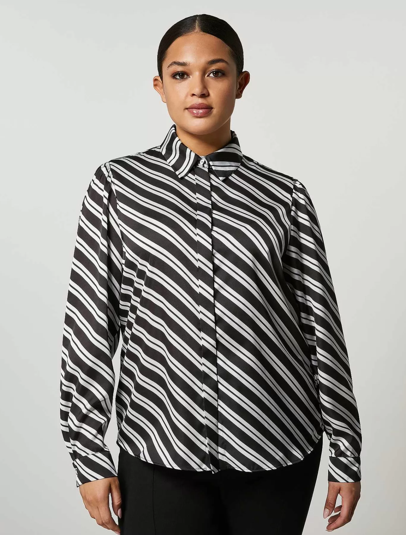 Sale Chemise En Satin Imprime Femmes Blouses Et Chemises