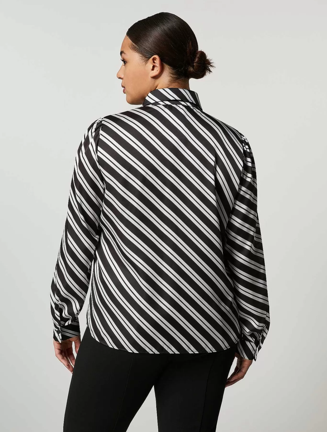 Sale Chemise En Satin Imprime Femmes Blouses Et Chemises