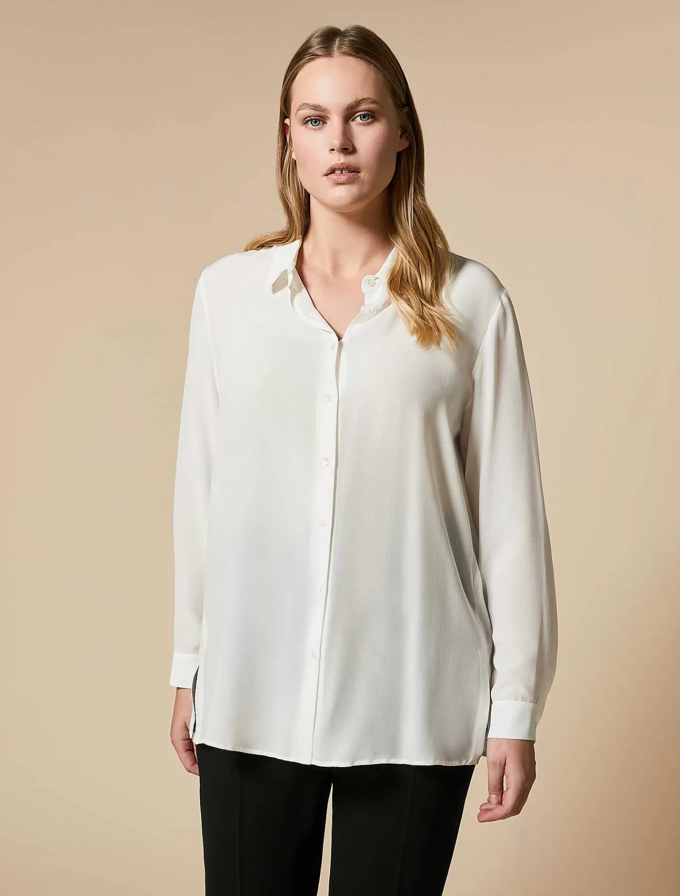Fashion Chemise En Soie Femmes Blouses Et Chemises