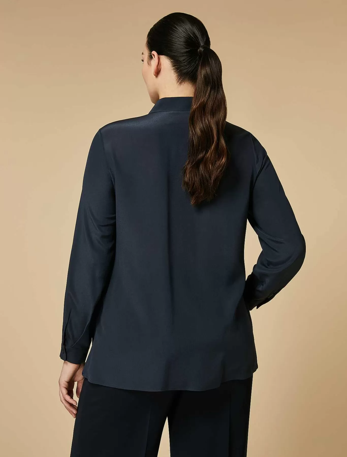 New Chemise En Soie Femmes Blouses Et Chemises