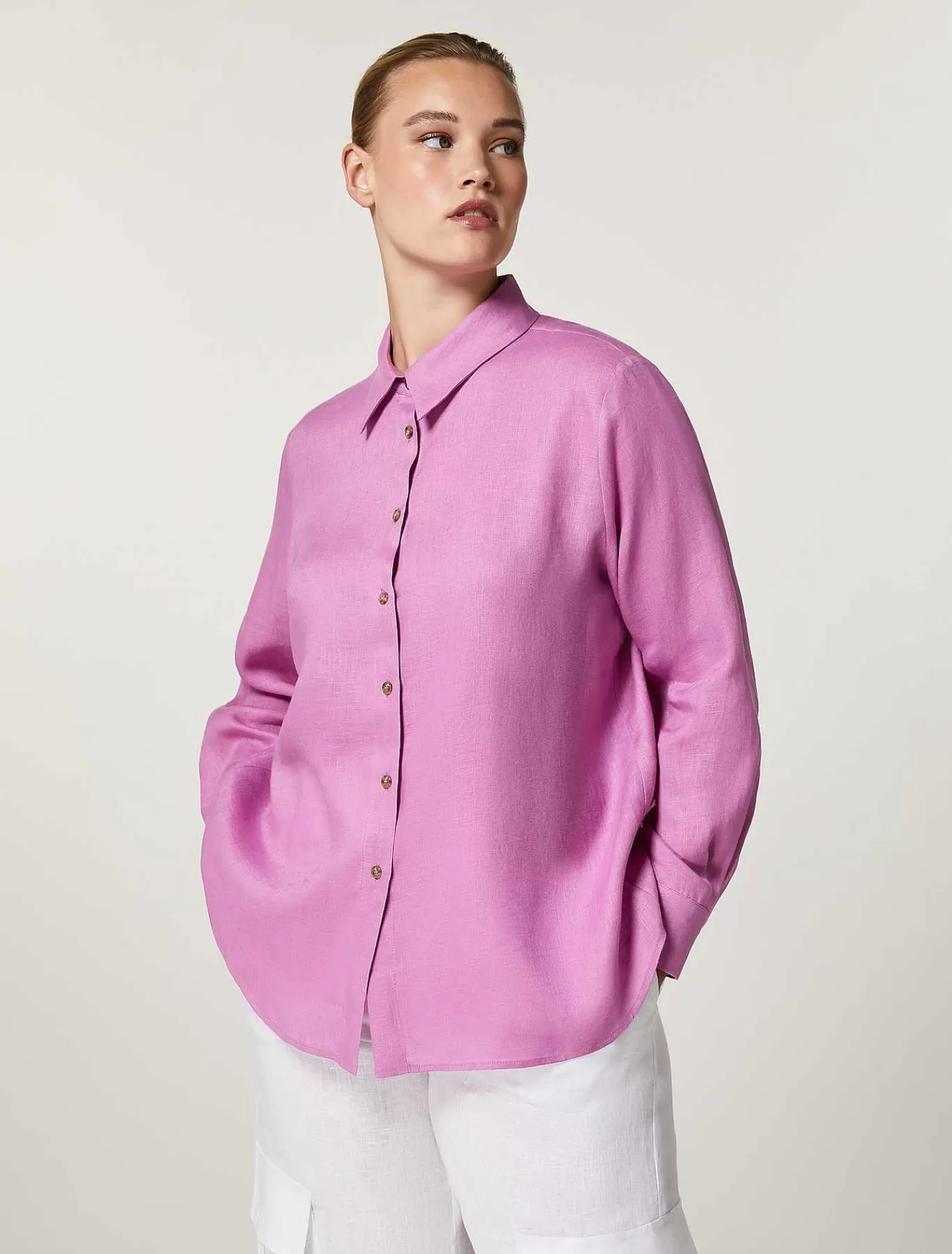 Sale Chemise En Toile De Lin Femmes Blouses Et Chemises