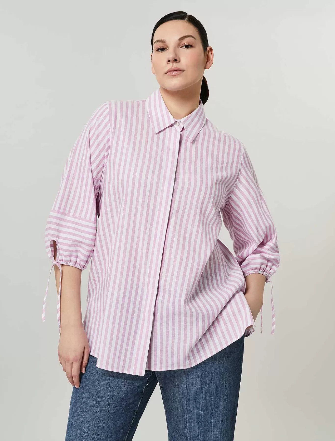 Outlet Chemise En Toile De Lin Et De Coton Femmes Blouses Et Chemises