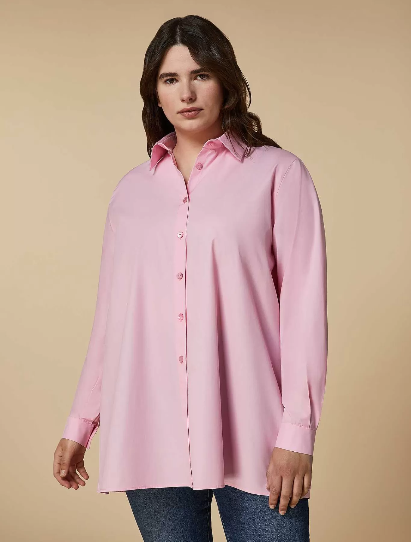Flash Sale Chemise Oversize En Popeline Femmes Blouses Et Chemises