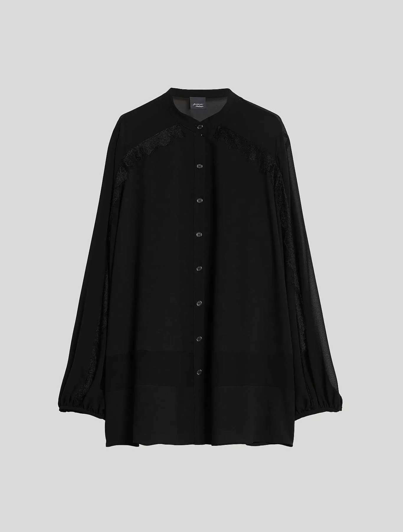 New Chemisier Avec Empiecements En Dentelle Femmes Blouses Et Chemises