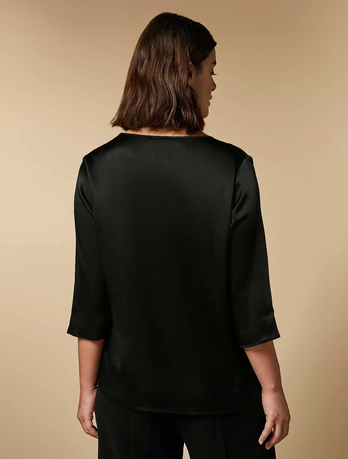 Cheap Chemisier Carre En Satin Femmes Blouses Et Chemises