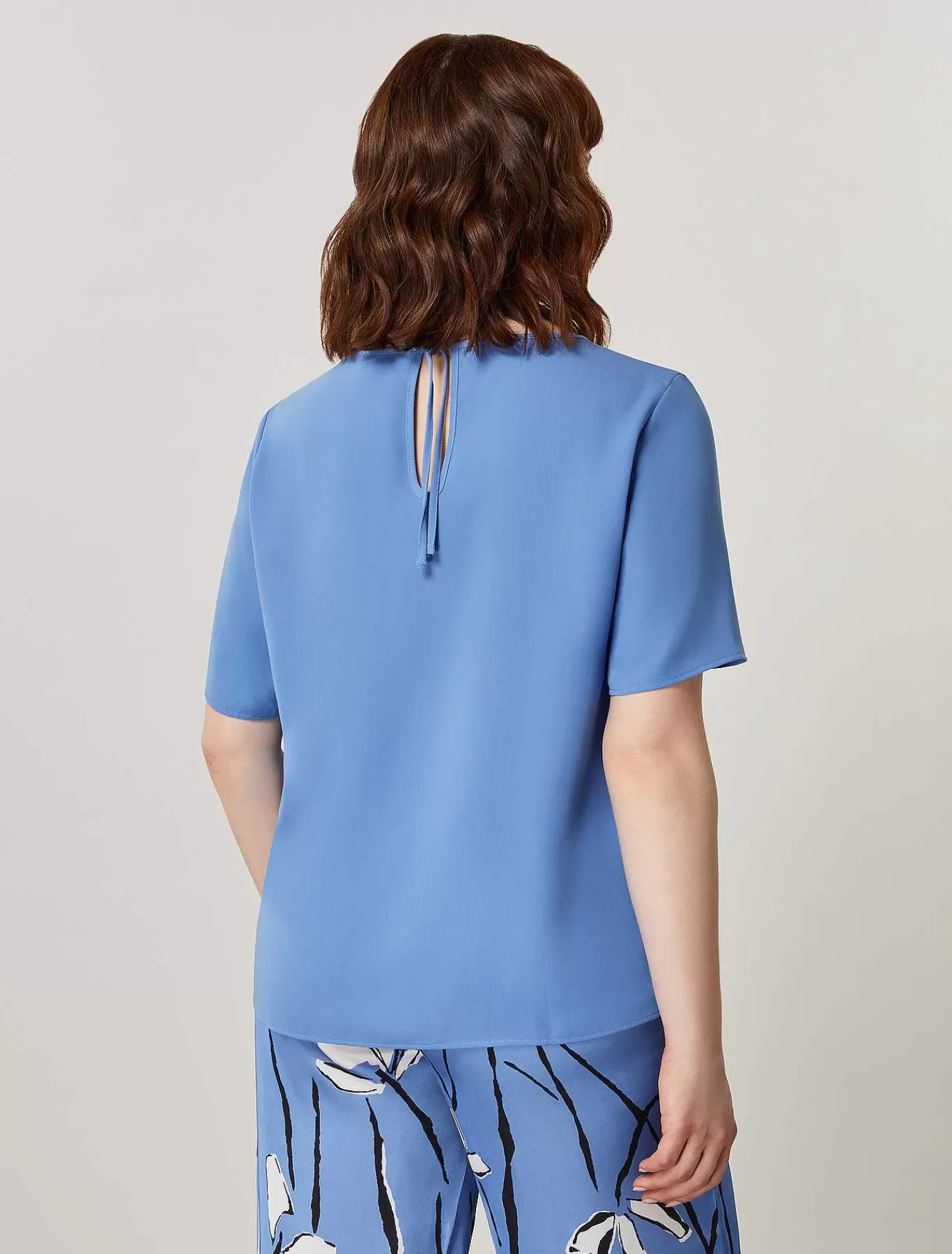 Outlet Chemisier En Cady Femmes Blouses Et Chemises