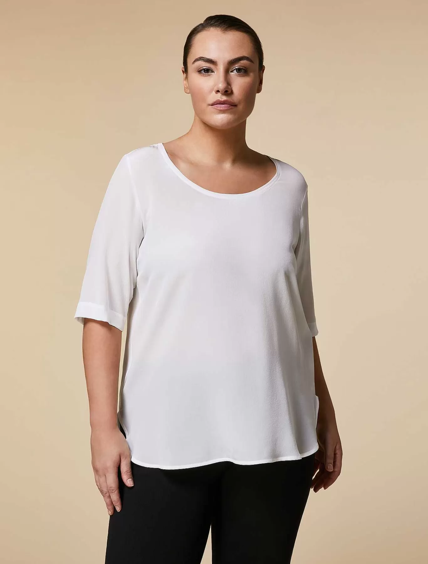 Discount Chemisier En Crepe De Chine De Soie Femmes Blouses Et Chemises