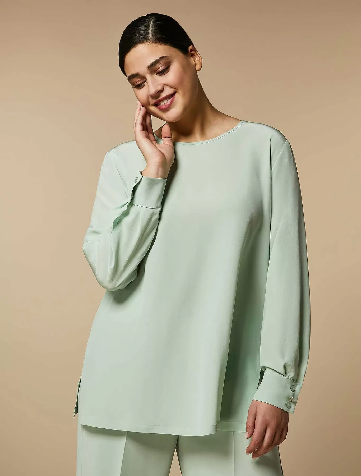 Flash Sale Chemisier En Crepe De Chine De Soie Femmes Blouses Et Chemises