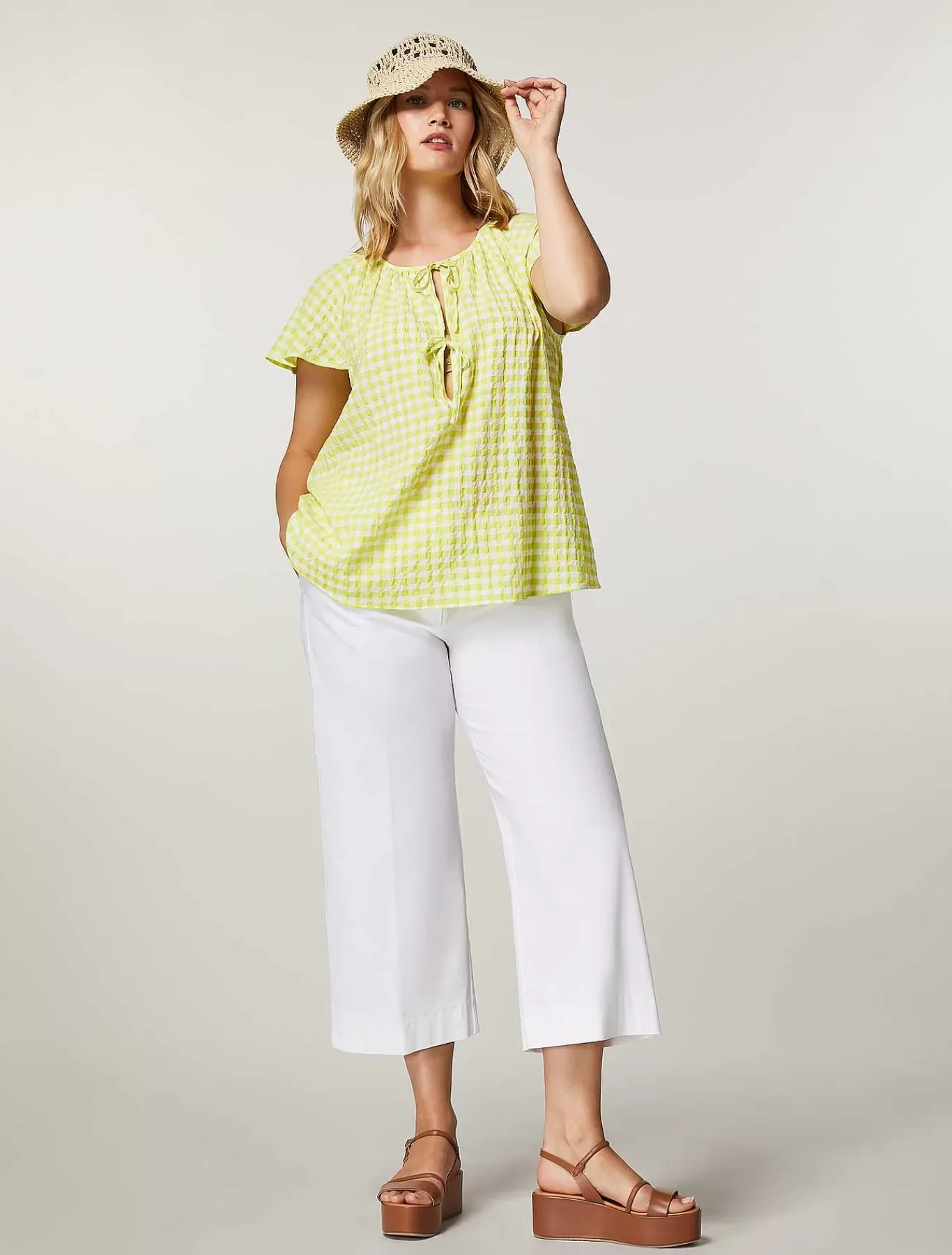 New Chemisier En Crepon Femmes Blouses Et Chemises