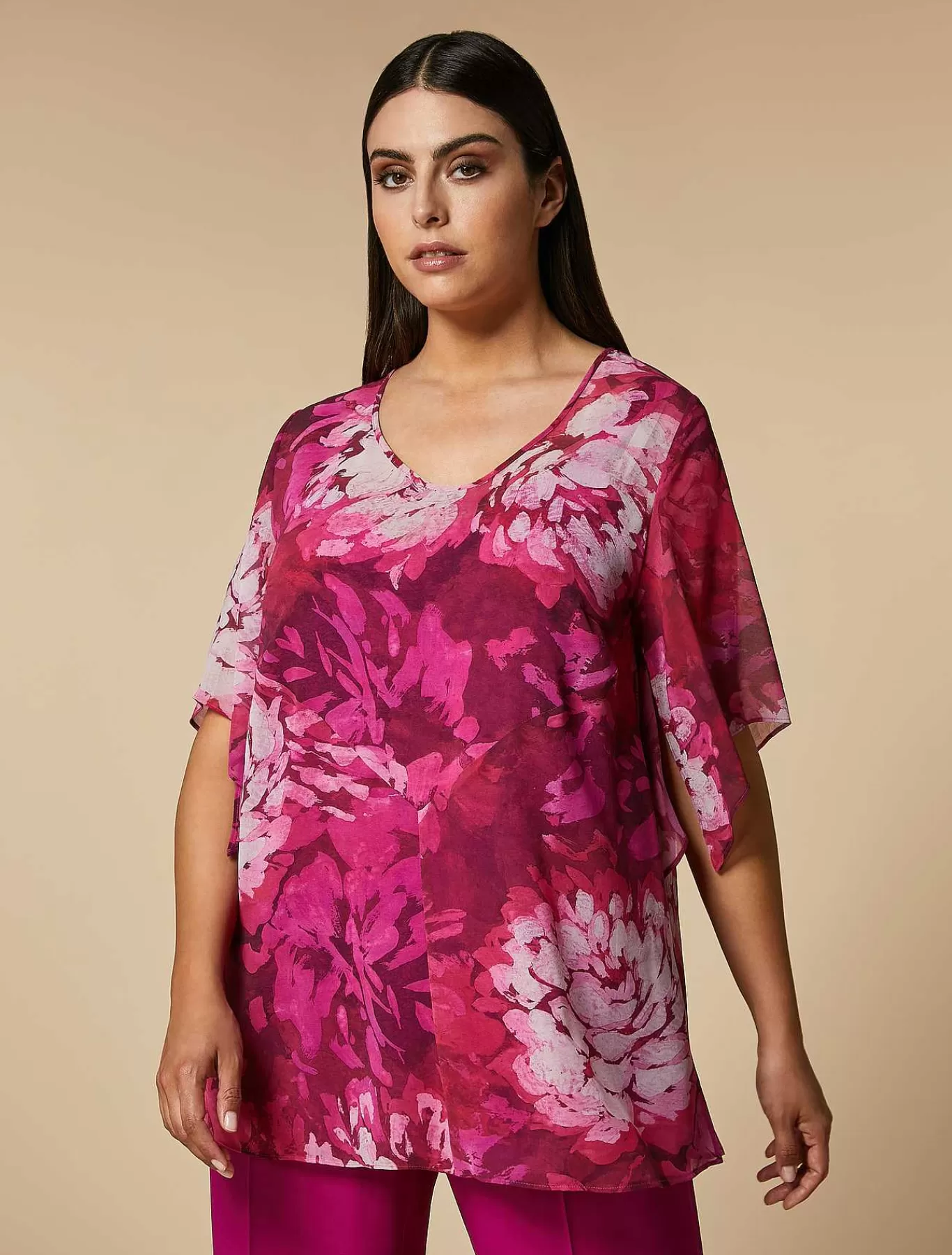 Hot Chemisier En Georgette De Soie Femmes Blouses Et Chemises
