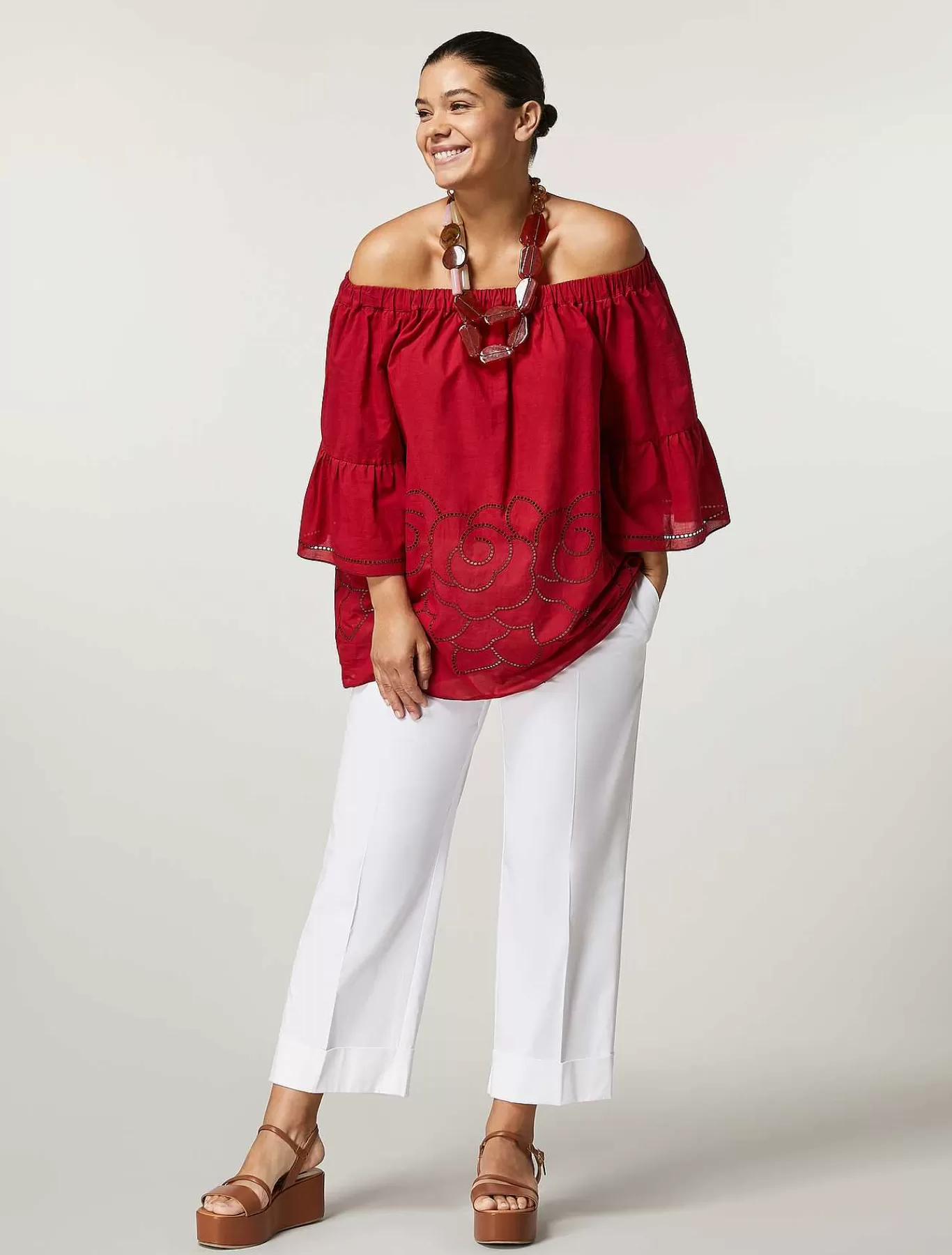 Sale Chemisier En Satin De Coton Femmes Blouses Et Chemises