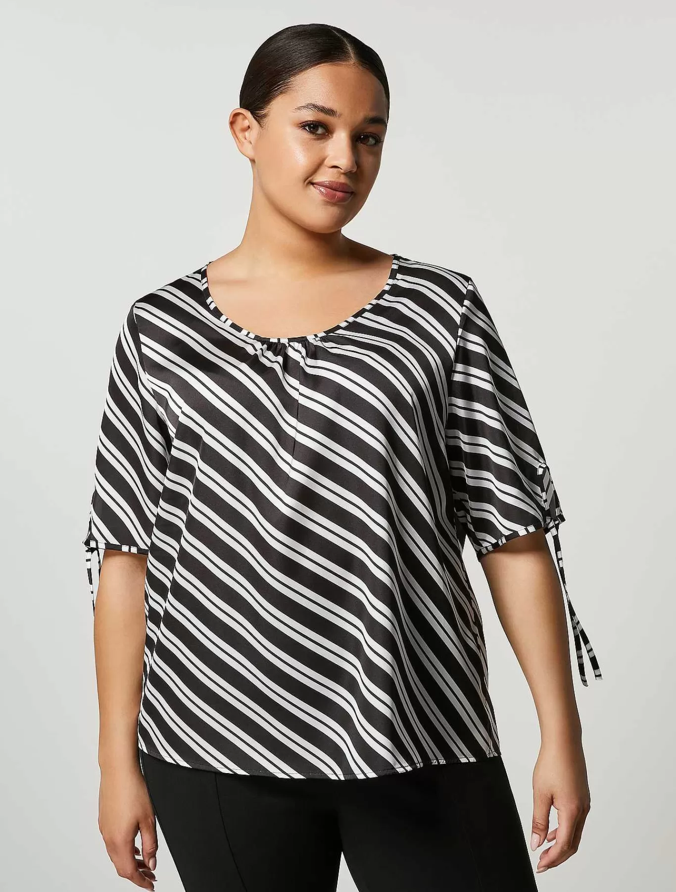 Hot Chemisier En Satin Imprime Femmes Blouses Et Chemises