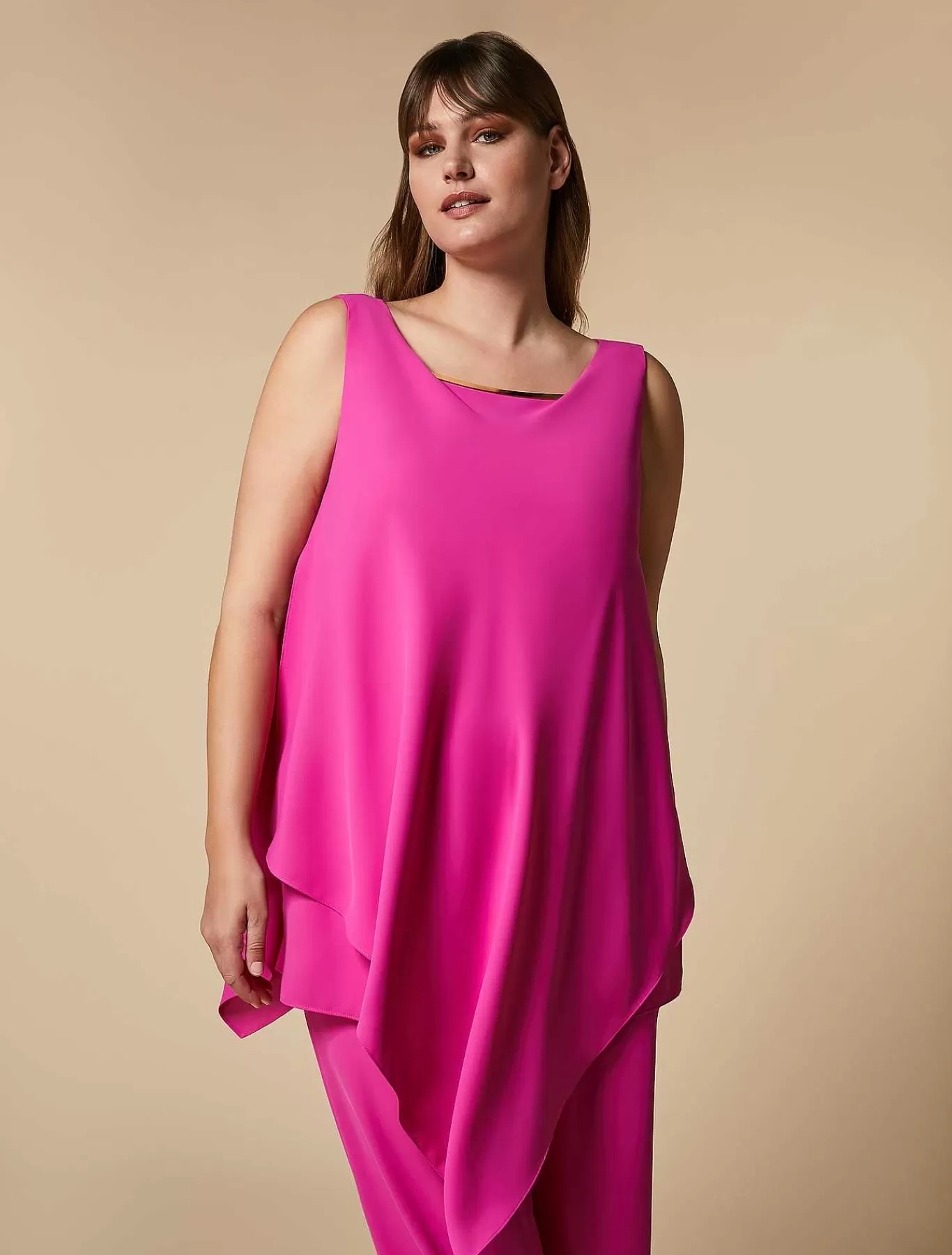 Outlet Chemisier En Triacetate Femmes Blouses Et Chemises