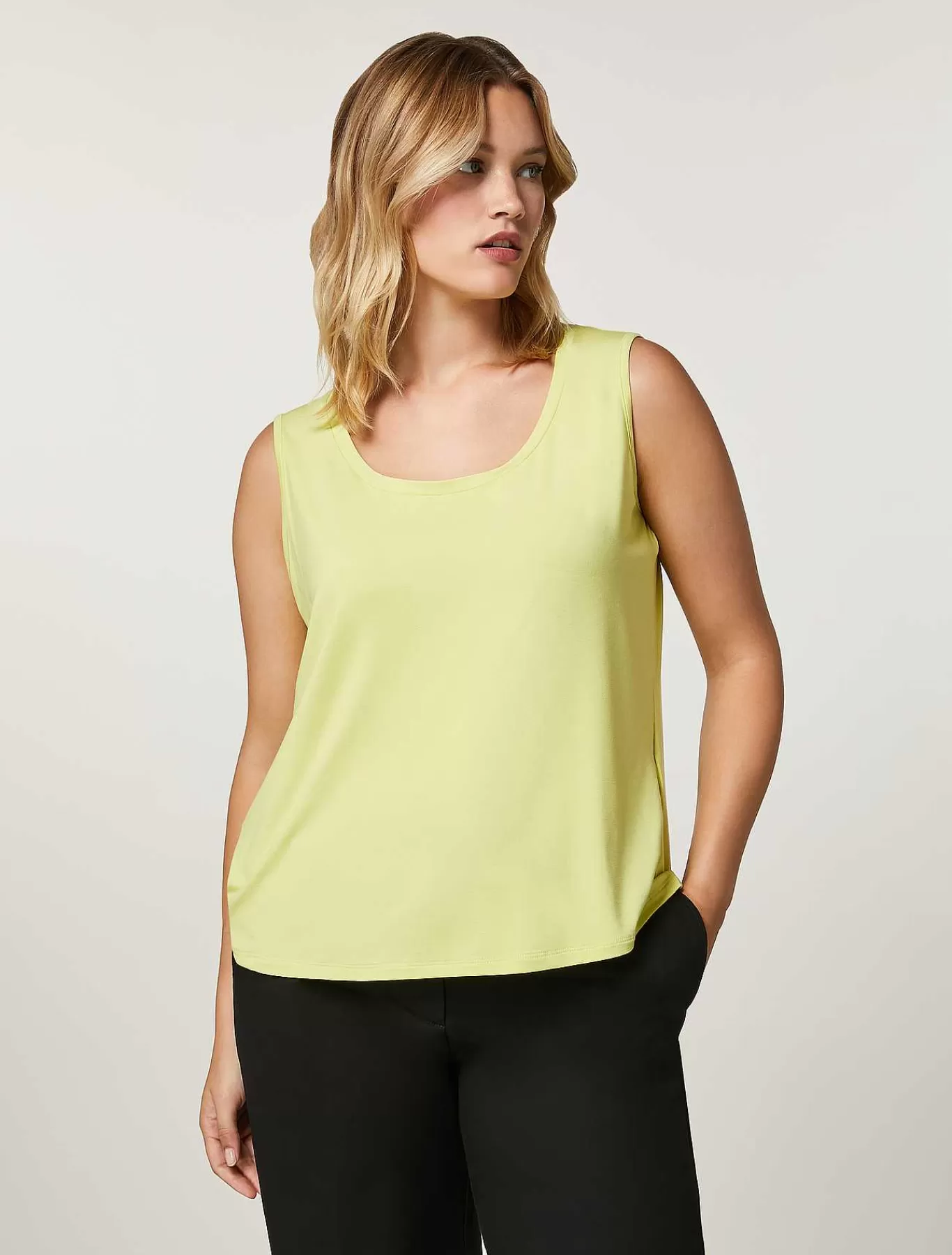 Cheap Debardeur En Jersey De Viscose Femmes Hauts Et T-Shirts